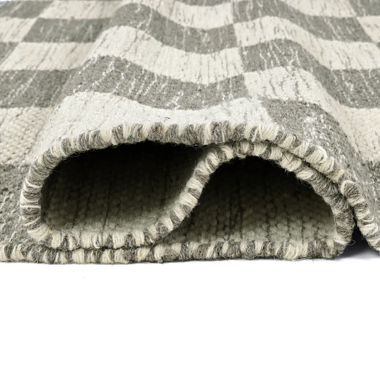 Gyapjúszőnyeg - Dundee (szürke/fehér)