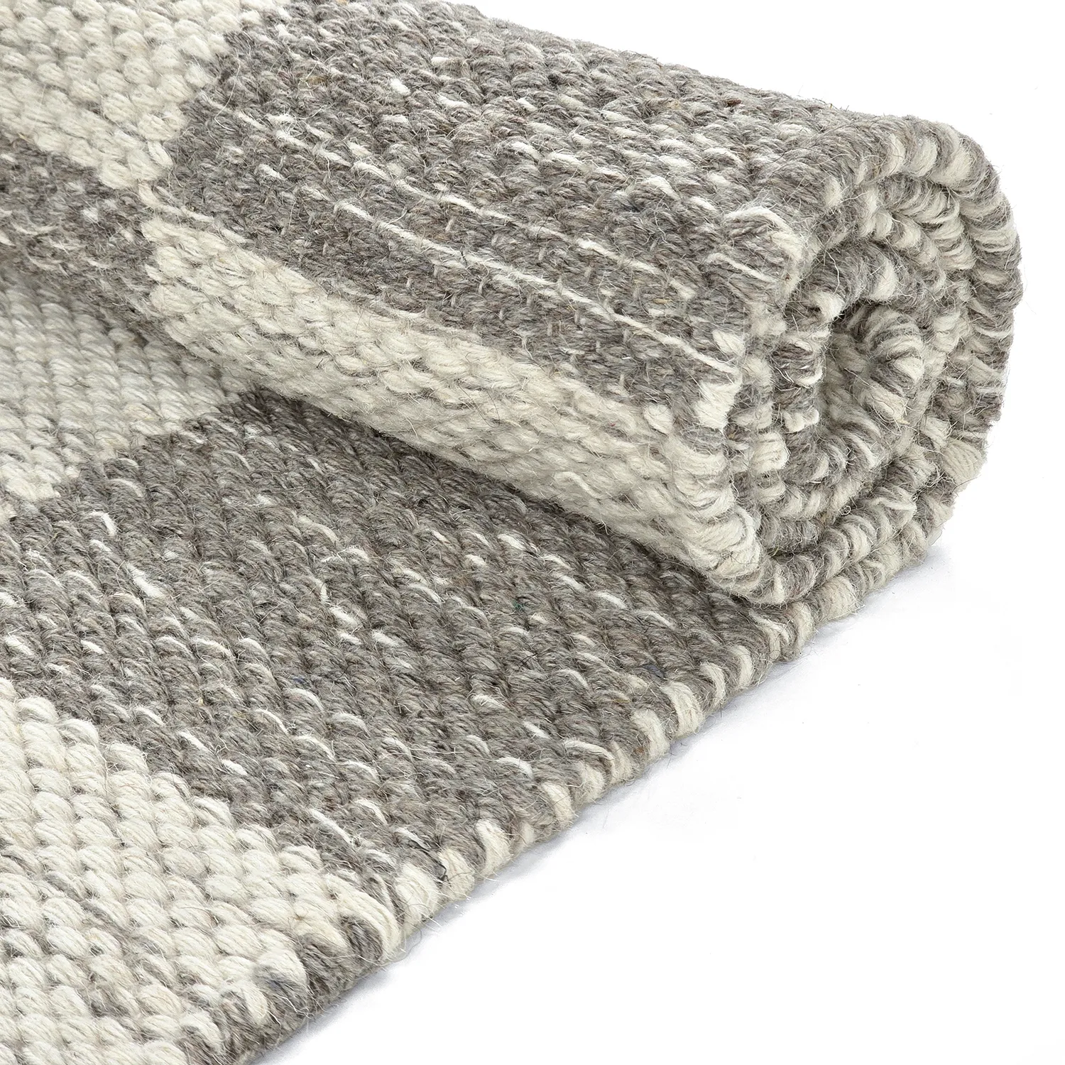 Gyapjúszőnyeg - Dundee (szürke/fehér)