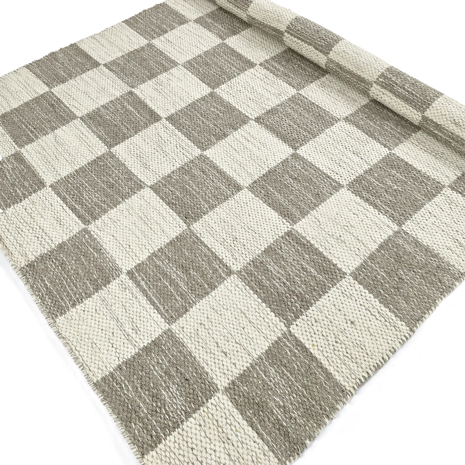 Gyapjúszőnyeg - Dundee (szürke/fehér)