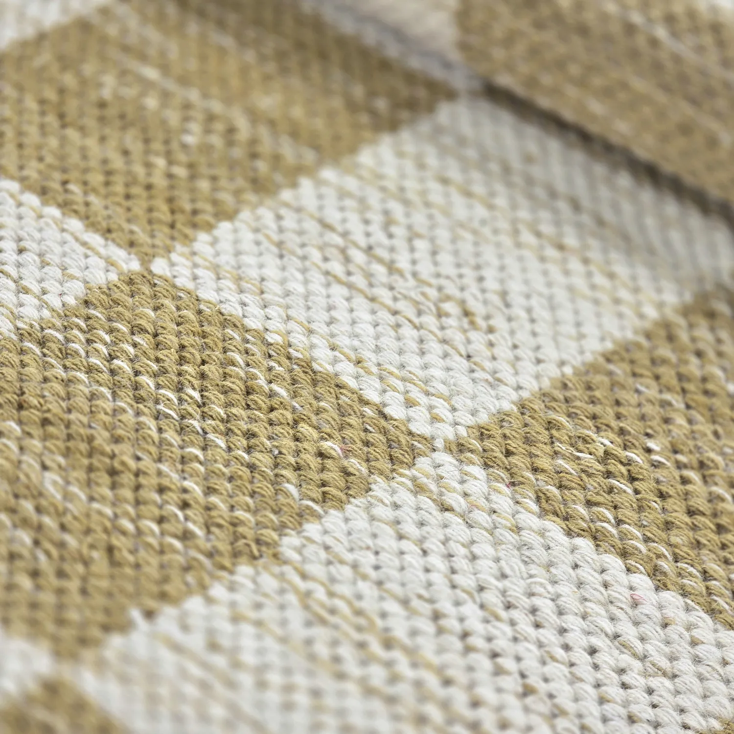 Gyapjúszőnyeg - Dundee (sárga/fehér)