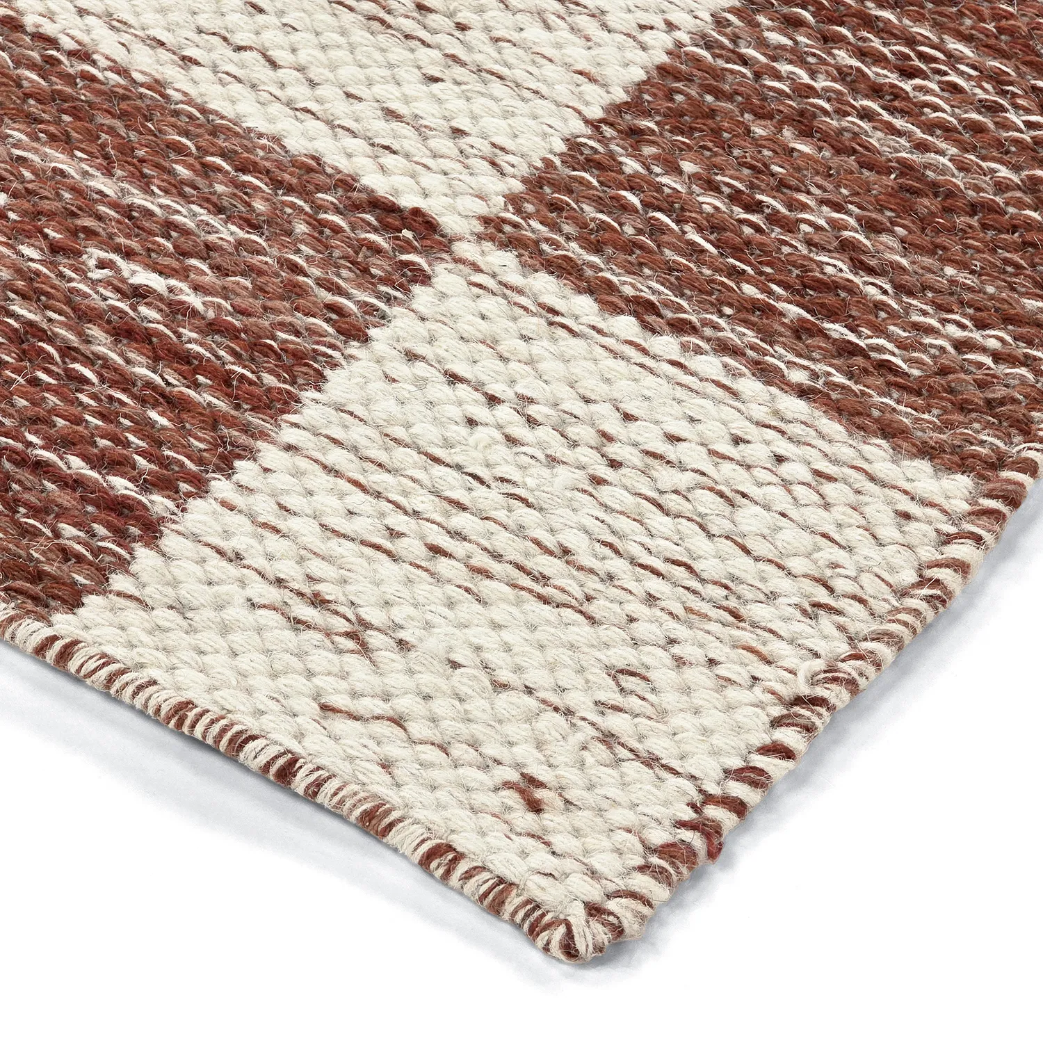 Gyapjúszőnyeg - Dundee (piros/fehér)