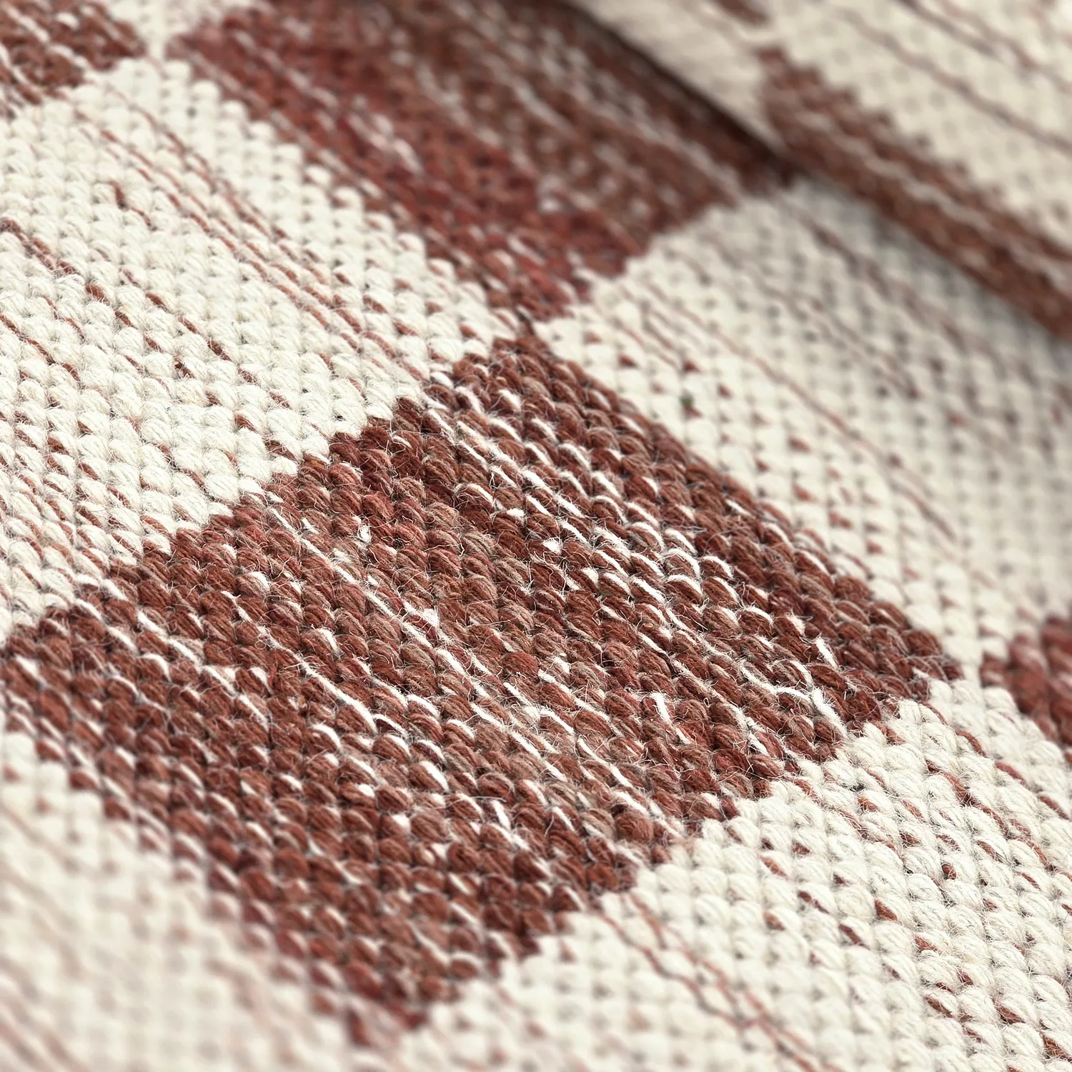 Gyapjúszőnyeg - Dundee (piros/fehér)