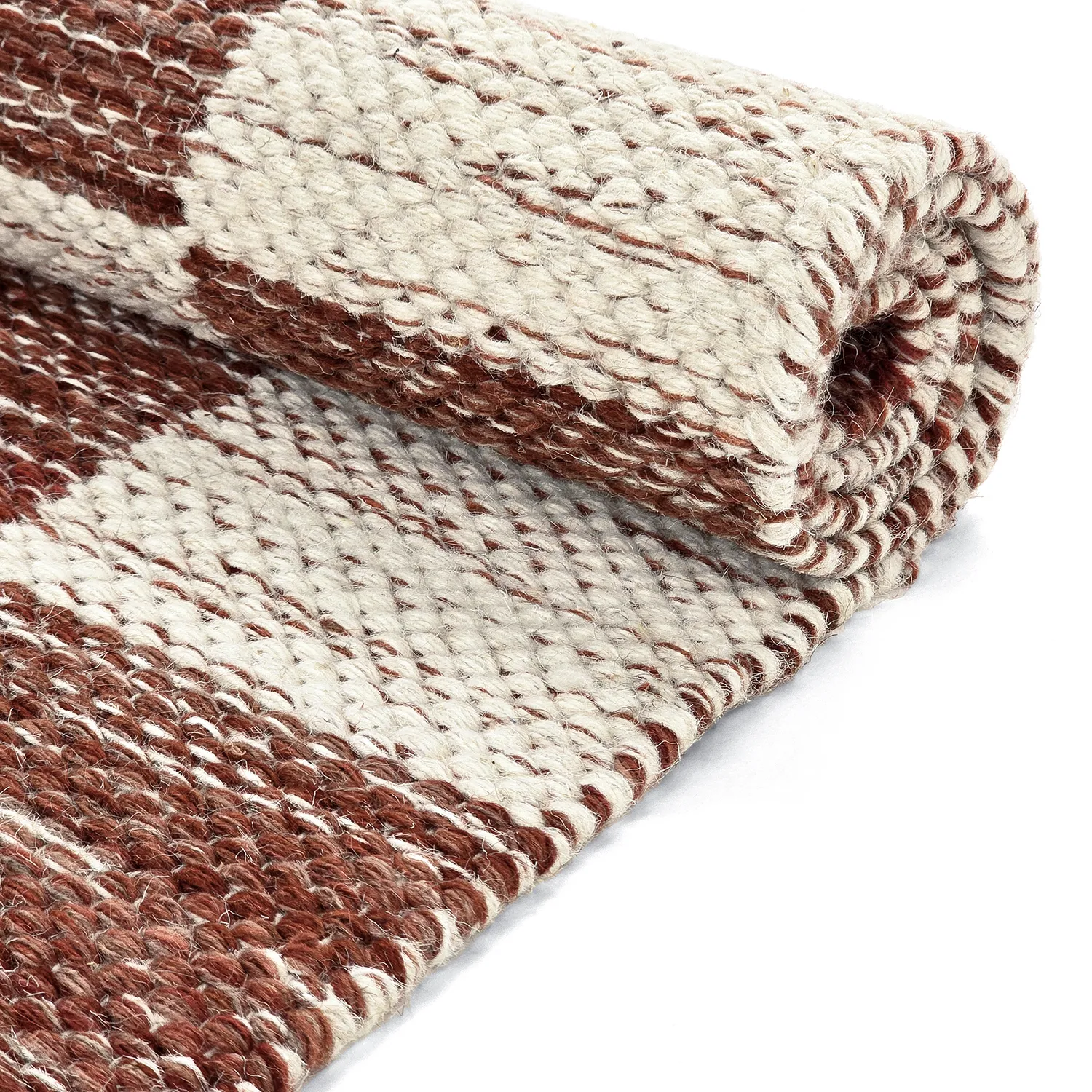 Gyapjúszőnyeg - Dundee (piros/fehér)