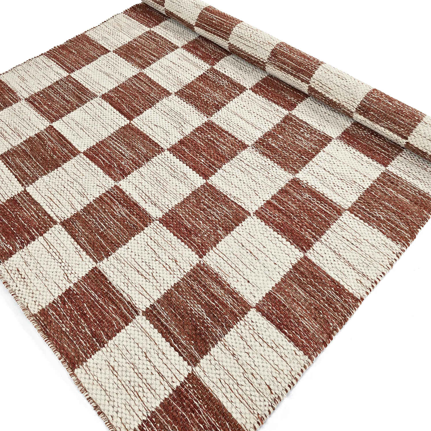 Gyapjúszőnyeg - Dundee (piros/fehér)