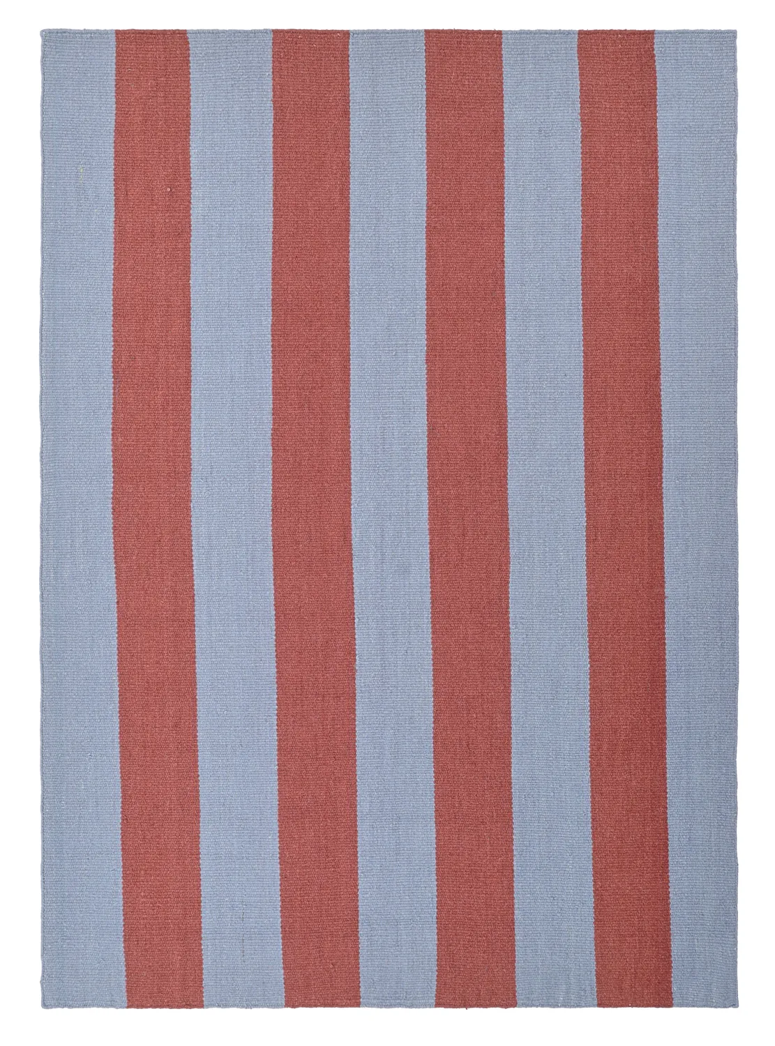 Gyapjúszőnyeg - Garine (kék/piros)