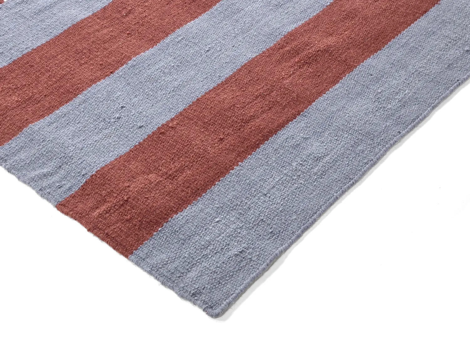 Gyapjúszőnyeg - Garine (kék/piros)