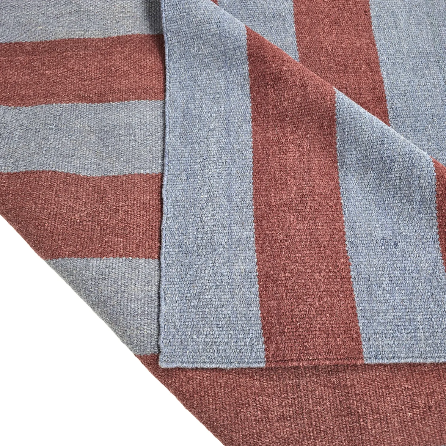 Gyapjúszőnyeg - Garine (kék/piros)