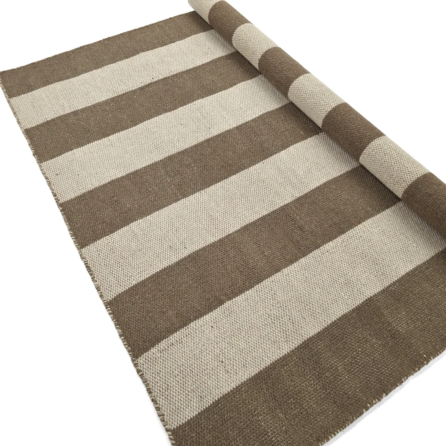 Gyapjúszőnyeg - Garine (barna/bézs)