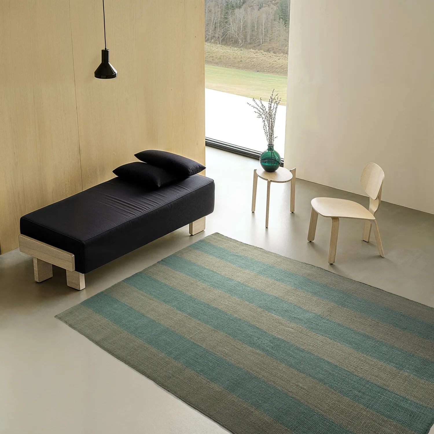 Gyapjúszőnyeg - Garine (zöld)