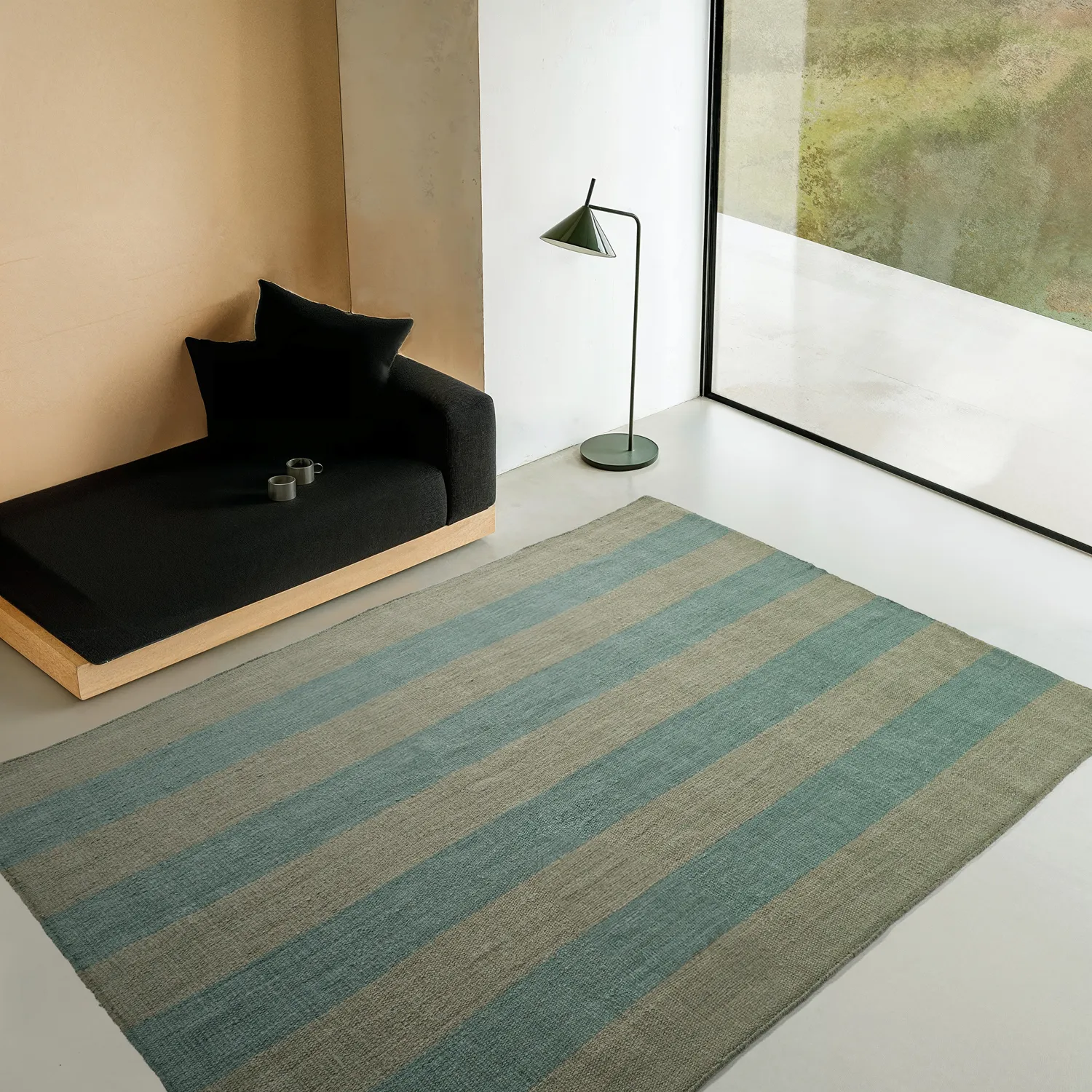 Gyapjúszőnyeg - Garine (zöld)