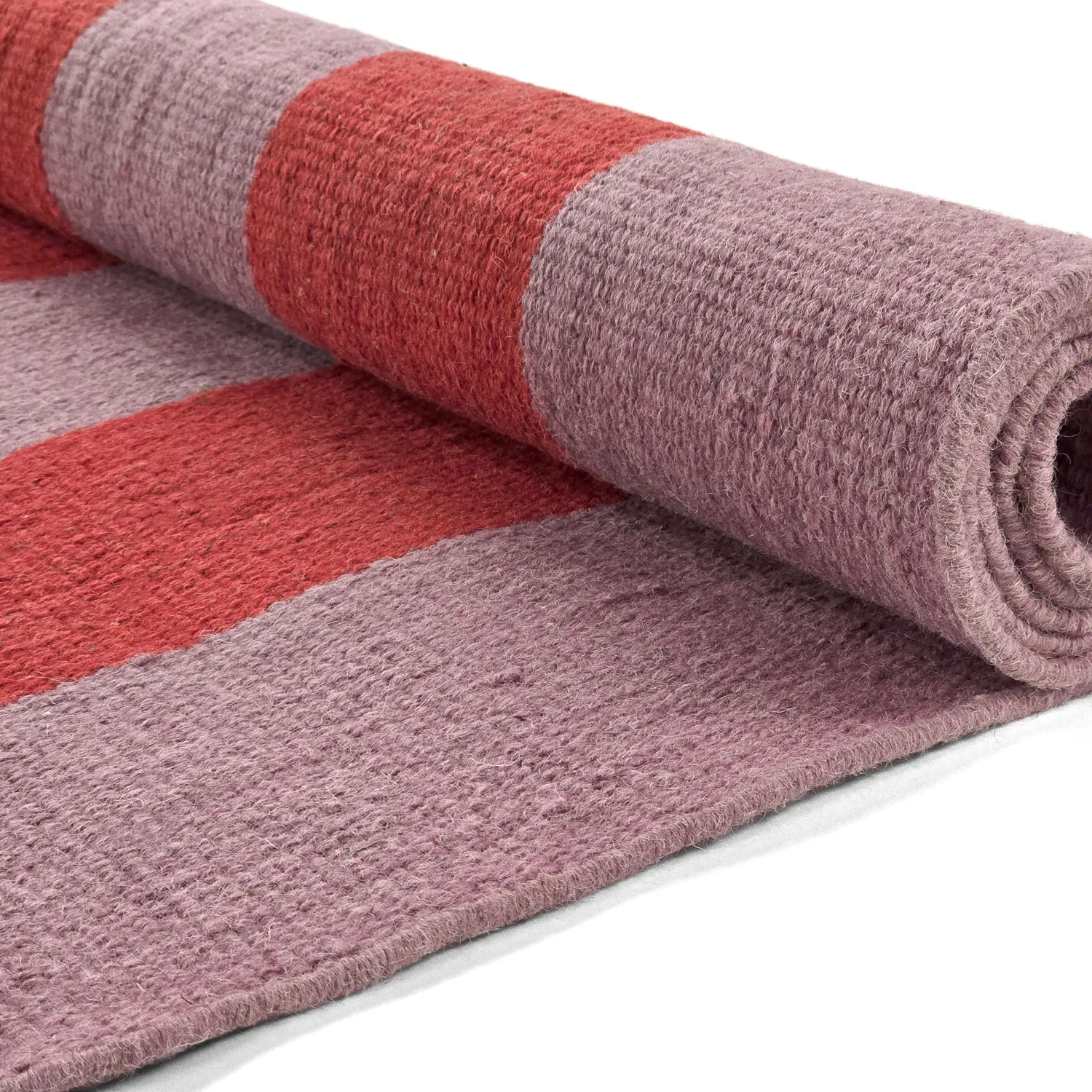 Gyapjúszőnyeg - Garine (rózsaszín/piros)