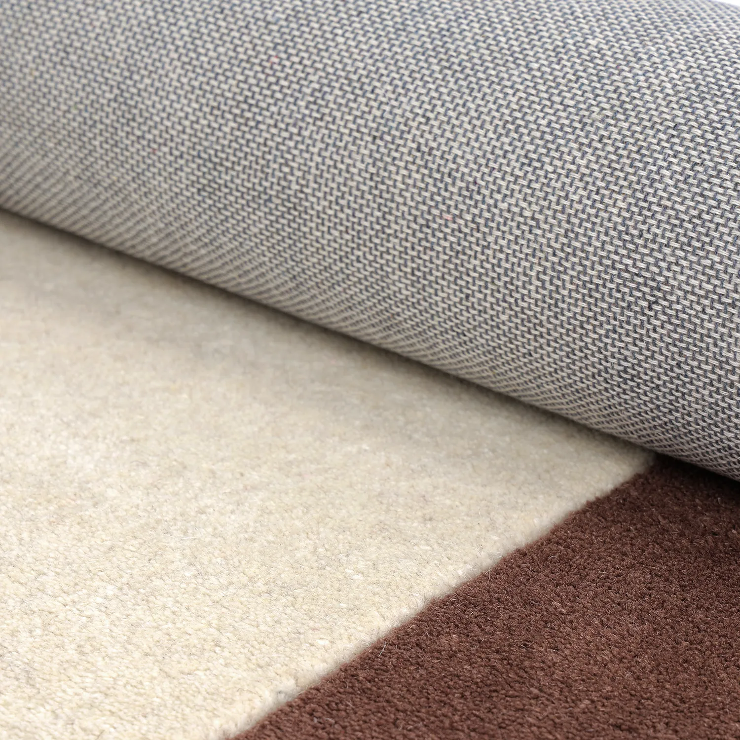 Gyapjúszőnyeg - Gaya Hand Tufted Wool Premium (krém/barna)