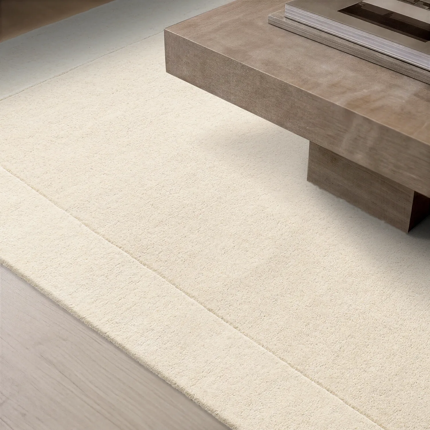 Gyapjúszőnyeg - Gaya Hand Tufted Wool Premium (krém/fehér)