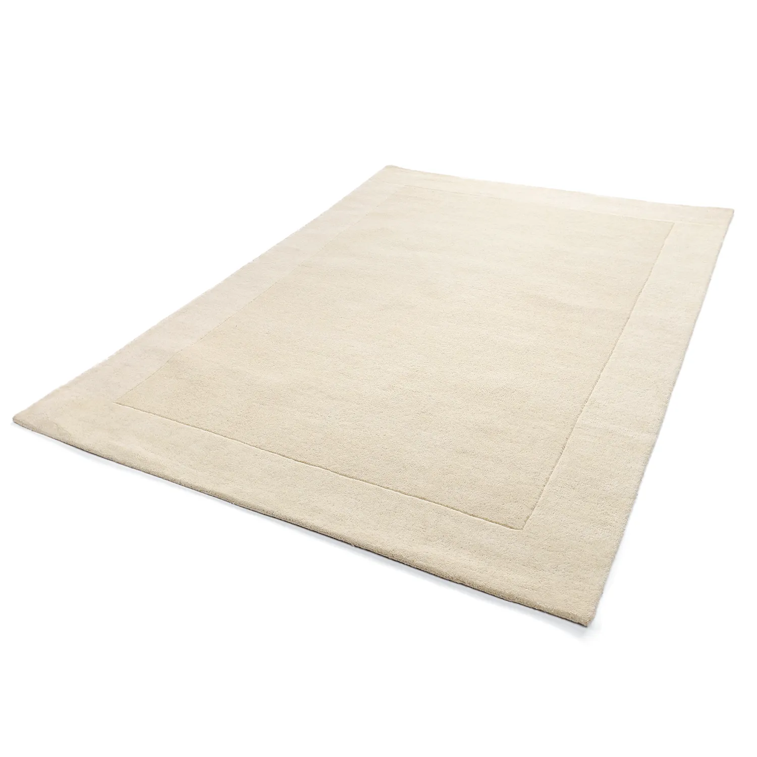 Gyapjúszőnyeg - Gaya Hand Tufted Wool Premium (krém/fehér)