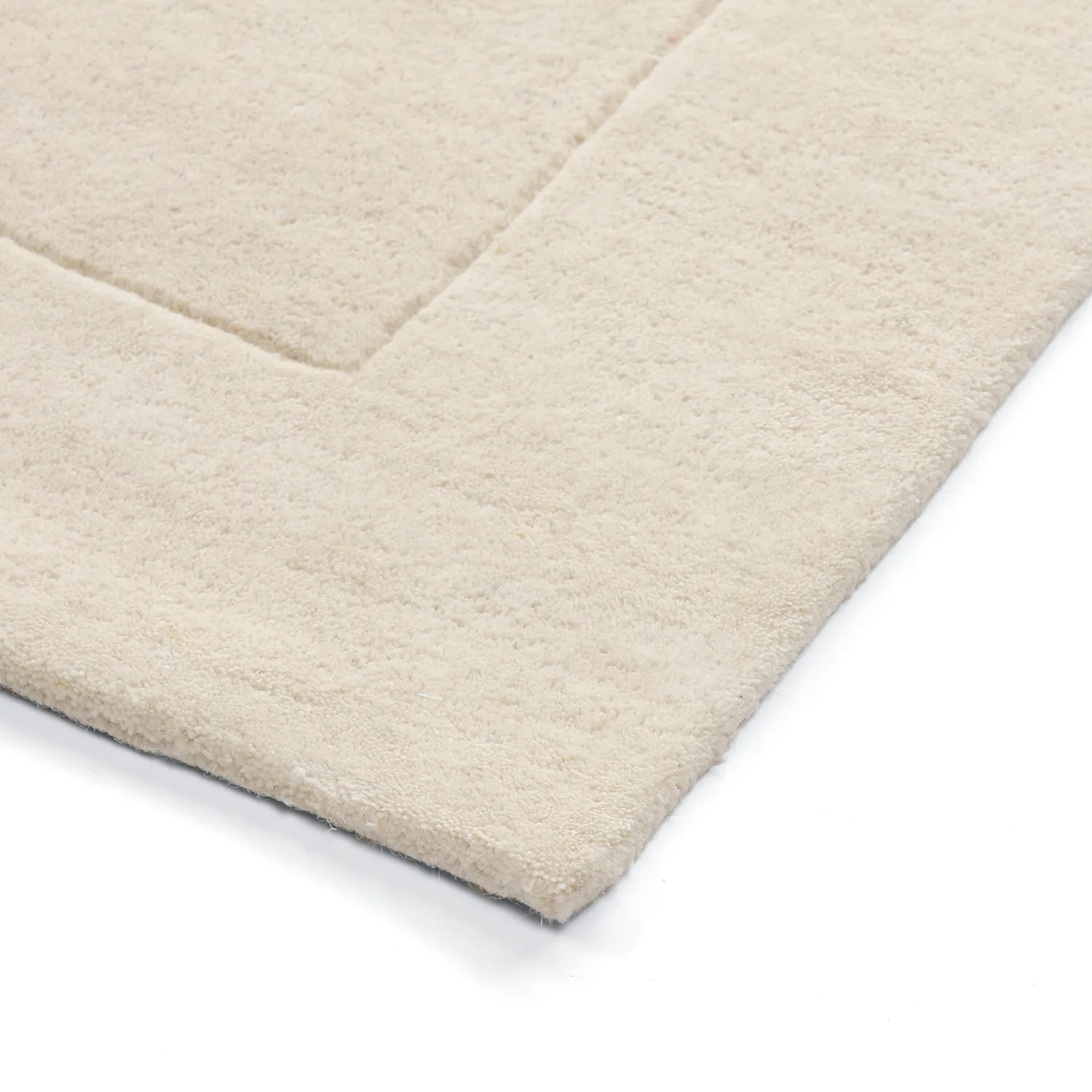 Gyapjúszőnyeg - Gaya Hand Tufted Wool Premium (krém/fehér)