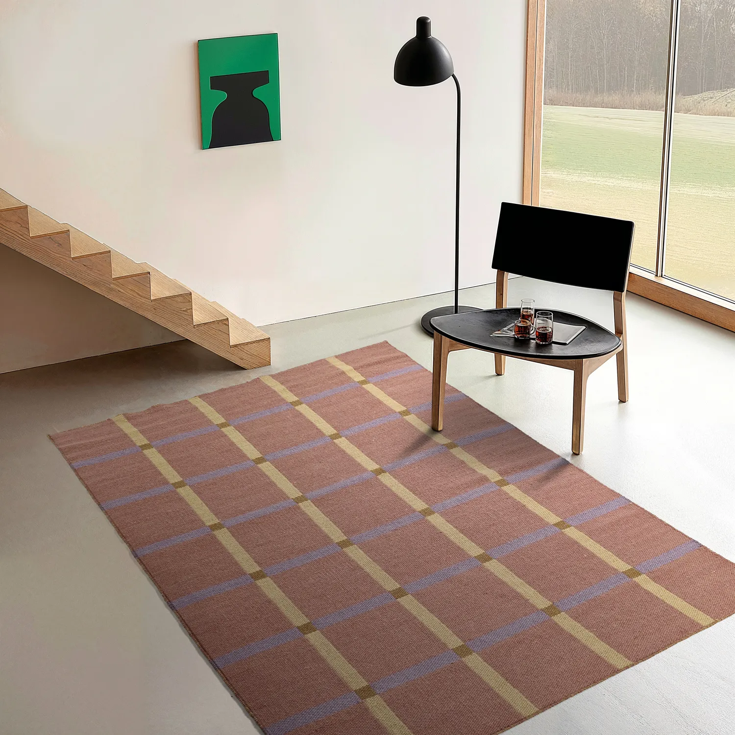 Gyapjúszőnyeg - Gingham (no. 3)