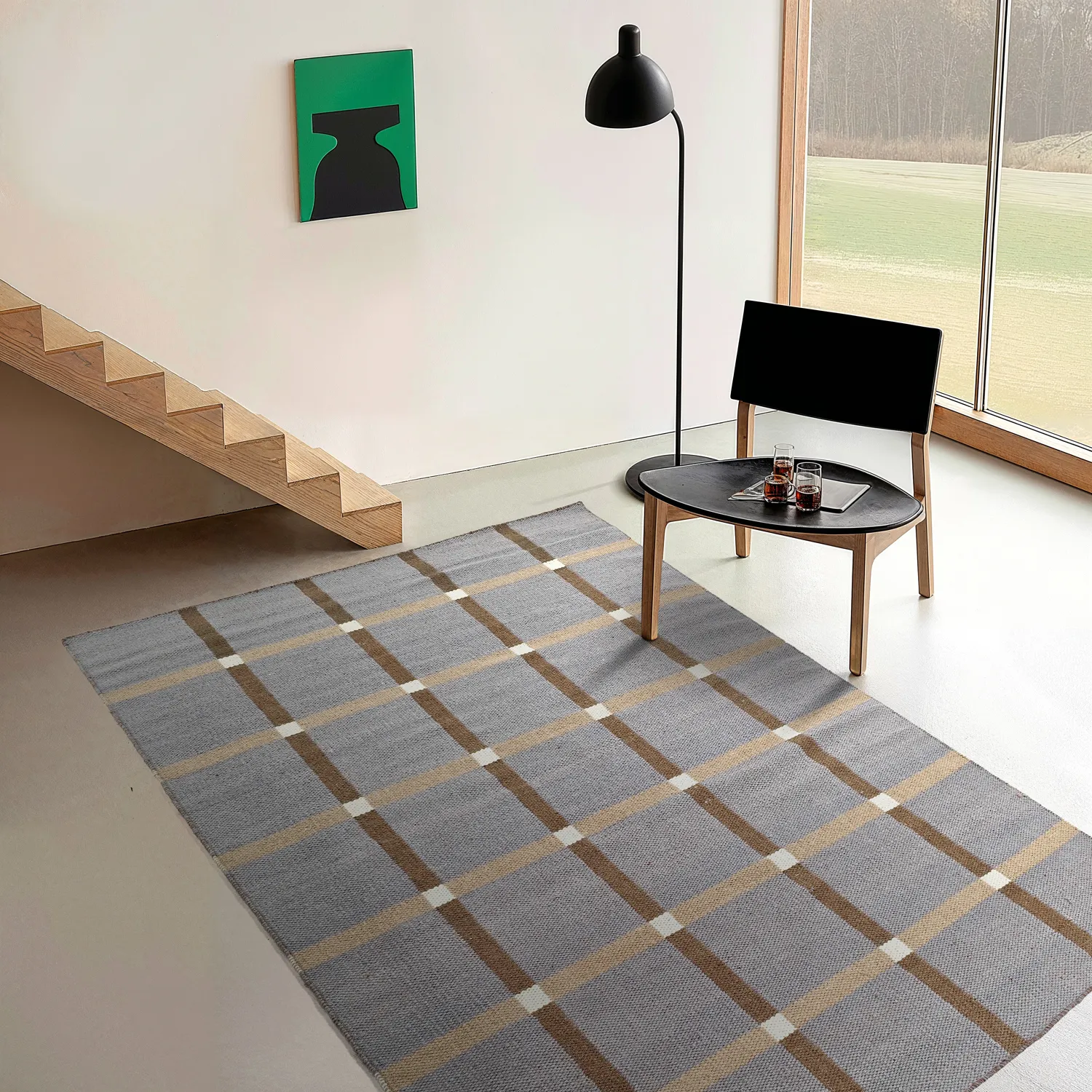 Gyapjúszőnyeg - Gingham (no. 7)