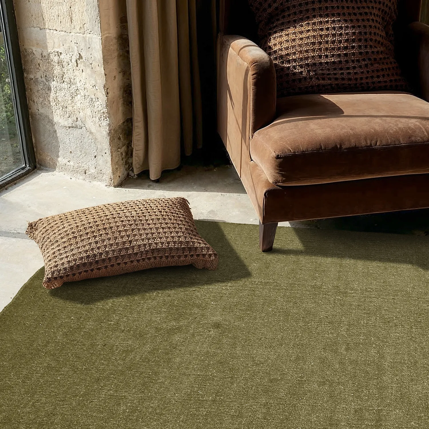 Gyapjúszőnyeg - Hamilton (moha zöld)