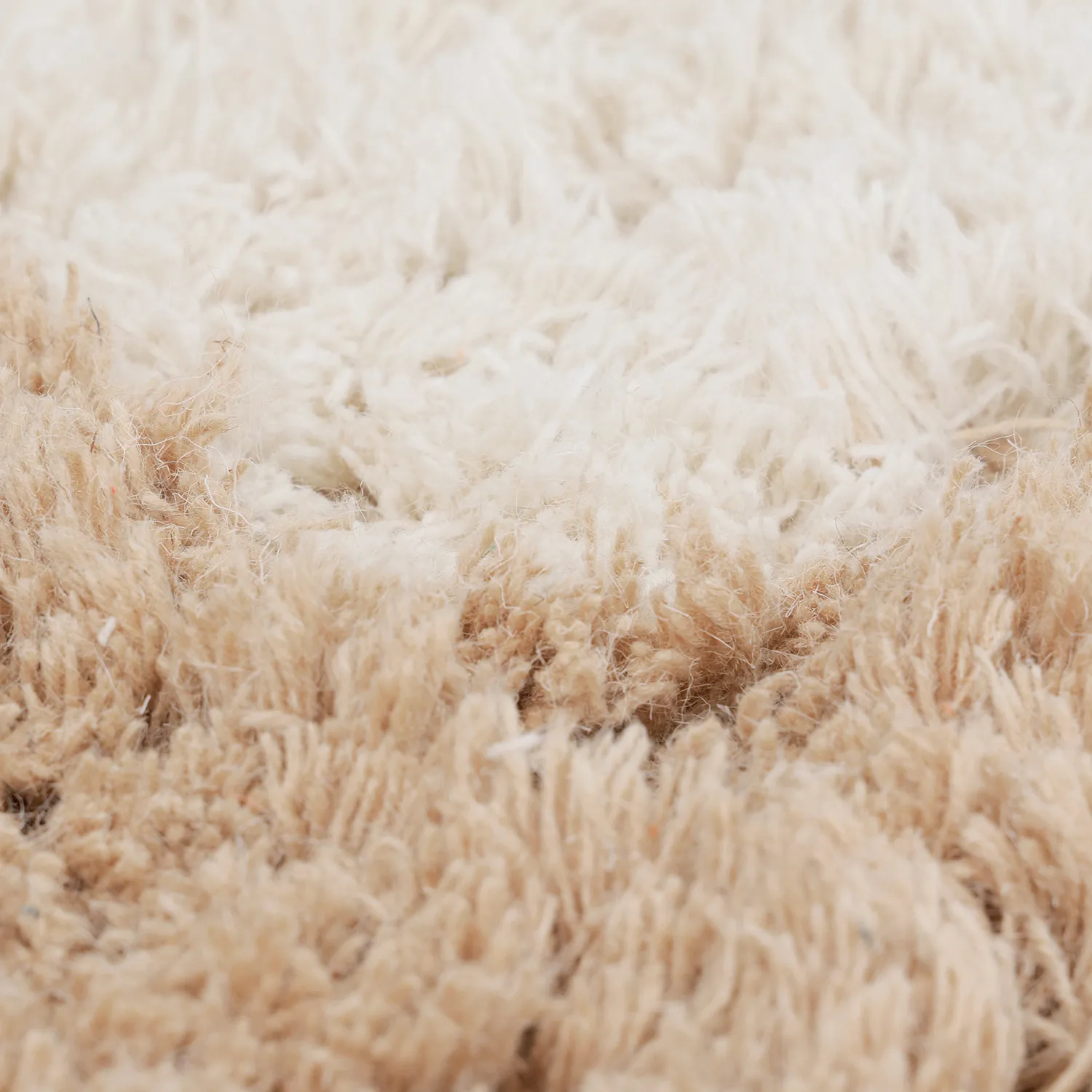 Gyapjúszőnyeg - Khenifra Handknot Wool Premium (krém/bézs)