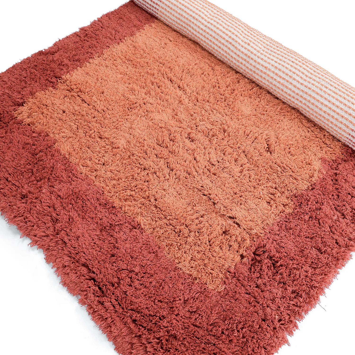 Gyapjúszőnyeg - Khenifra Handknot Wool Premium (narancs/piros)