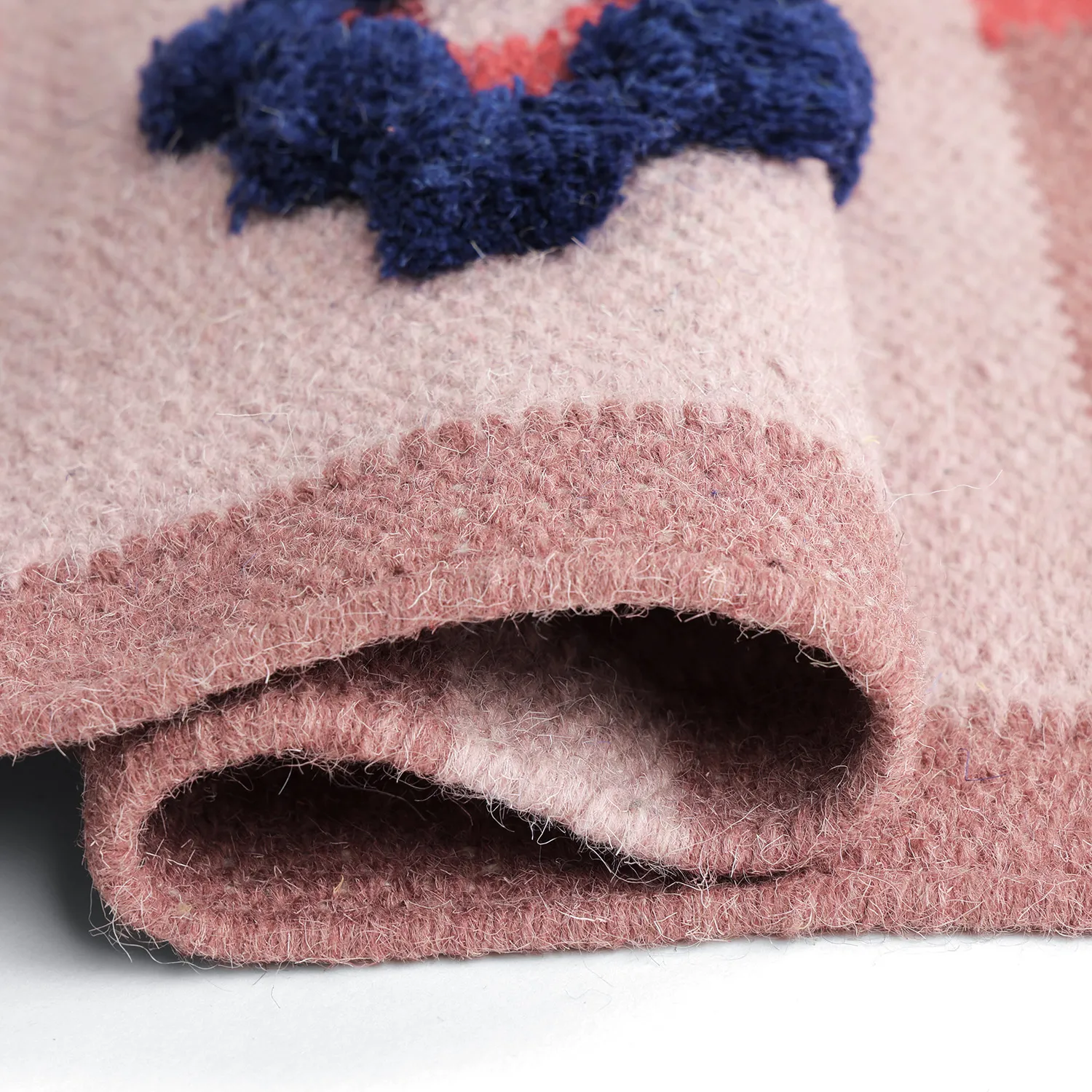 Gyapjúszőnyeg - Lausanne Flatweave Tufted Premium (rózsaszín)