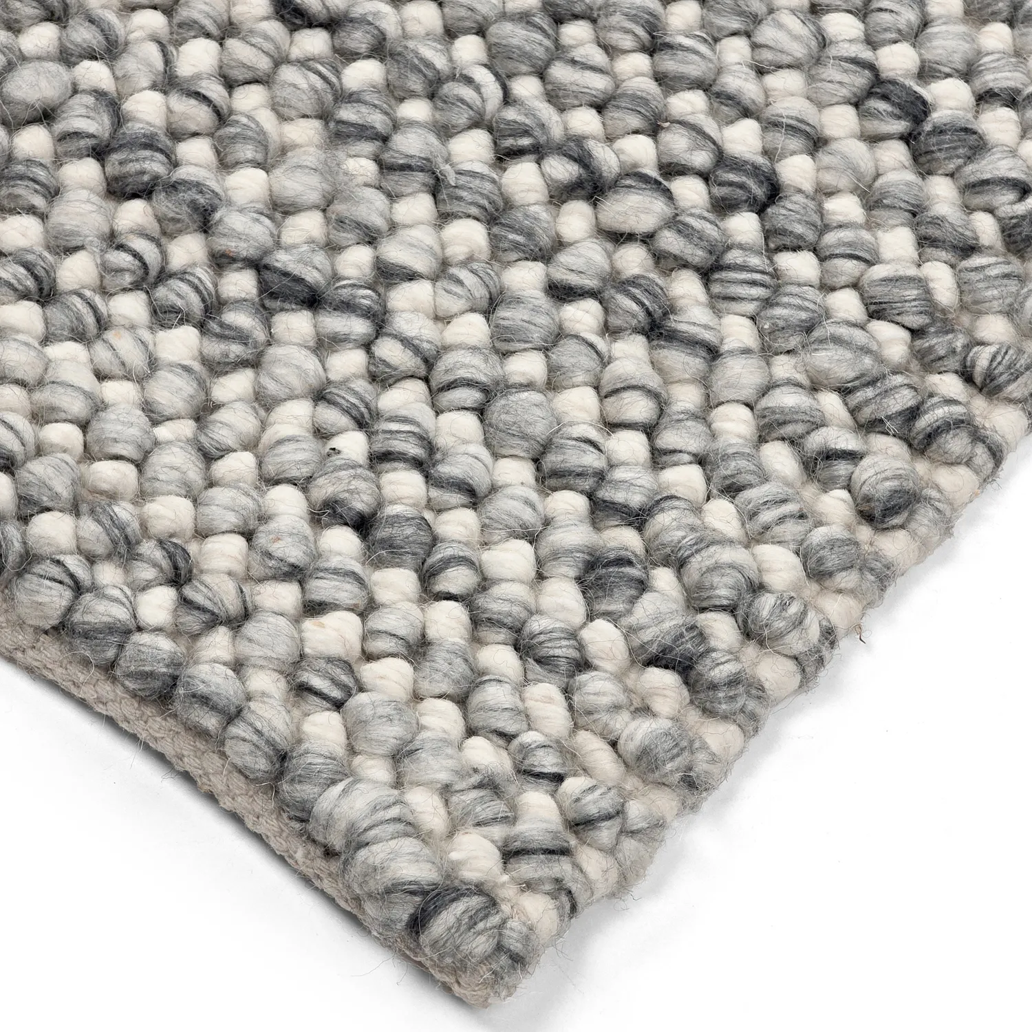 Gyapjúszőnyeg - Mesra (szürke/fehér)