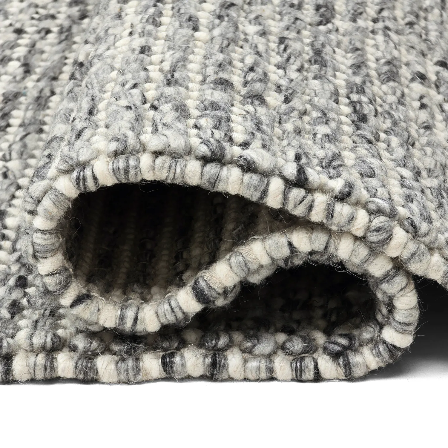 Gyapjúszőnyeg - Mesra (szürke/fehér)