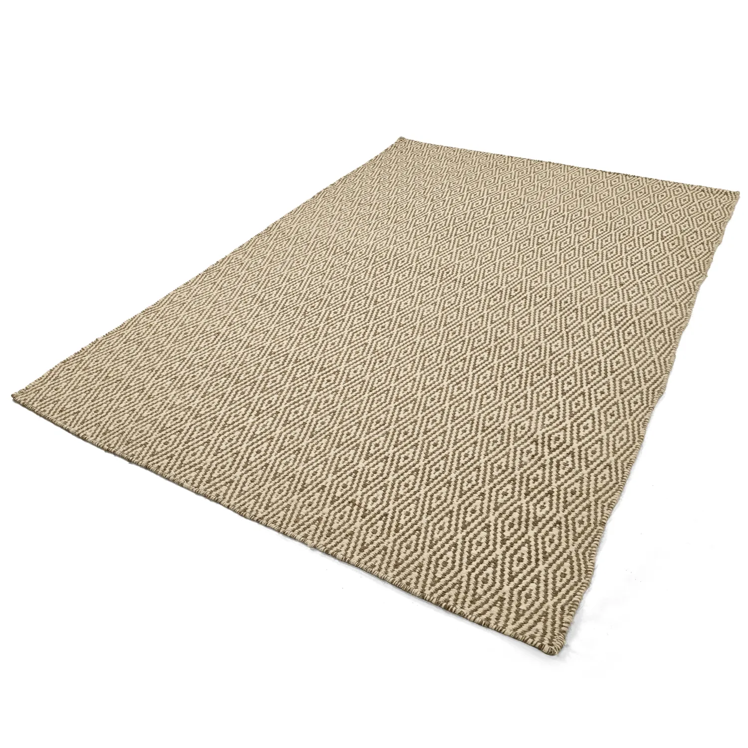 Gyapjúszőnyeg - Monastir (barna/fehér)