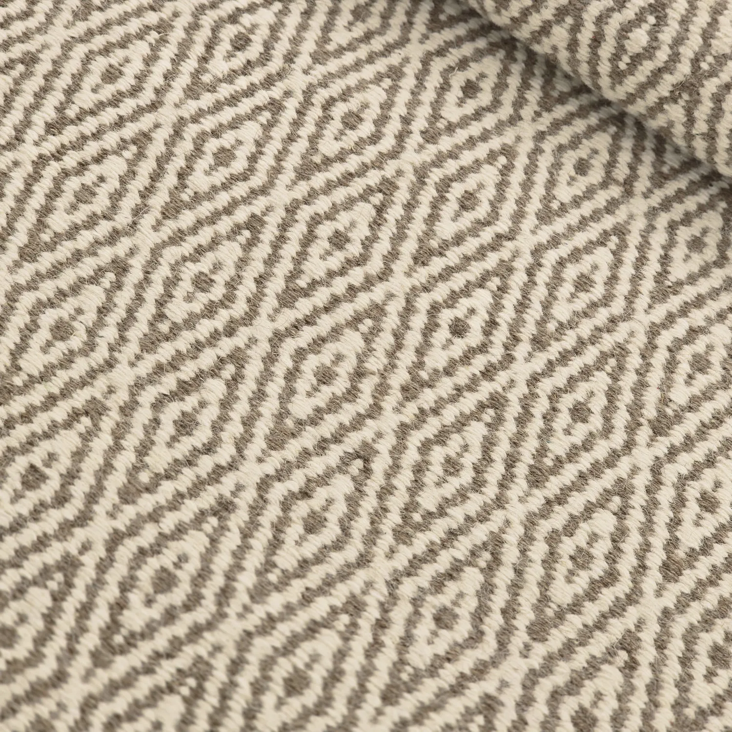 Gyapjúszőnyeg - Monastir (barna/fehér)