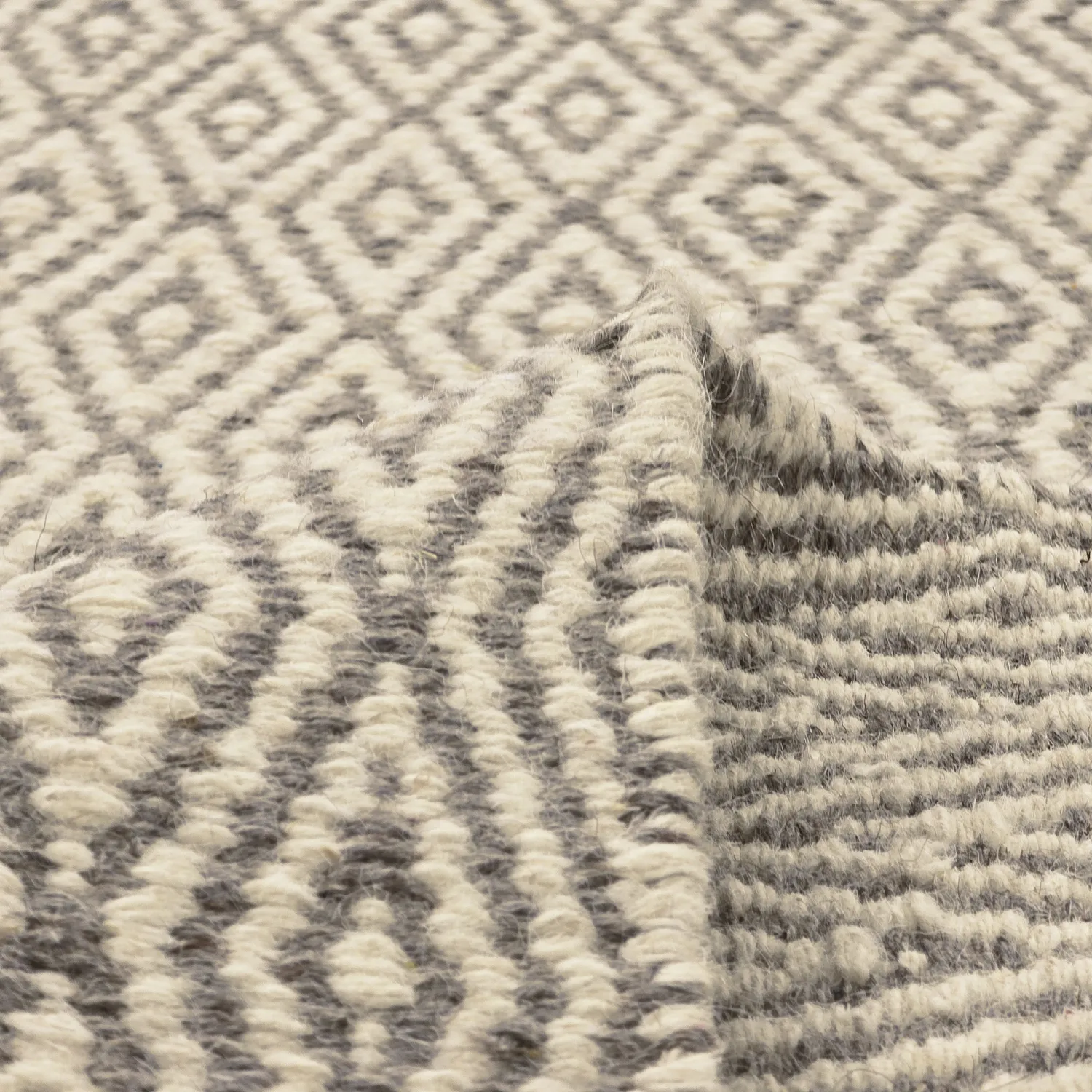 Gyapjúszőnyeg - Monastir (szürke/fehér)