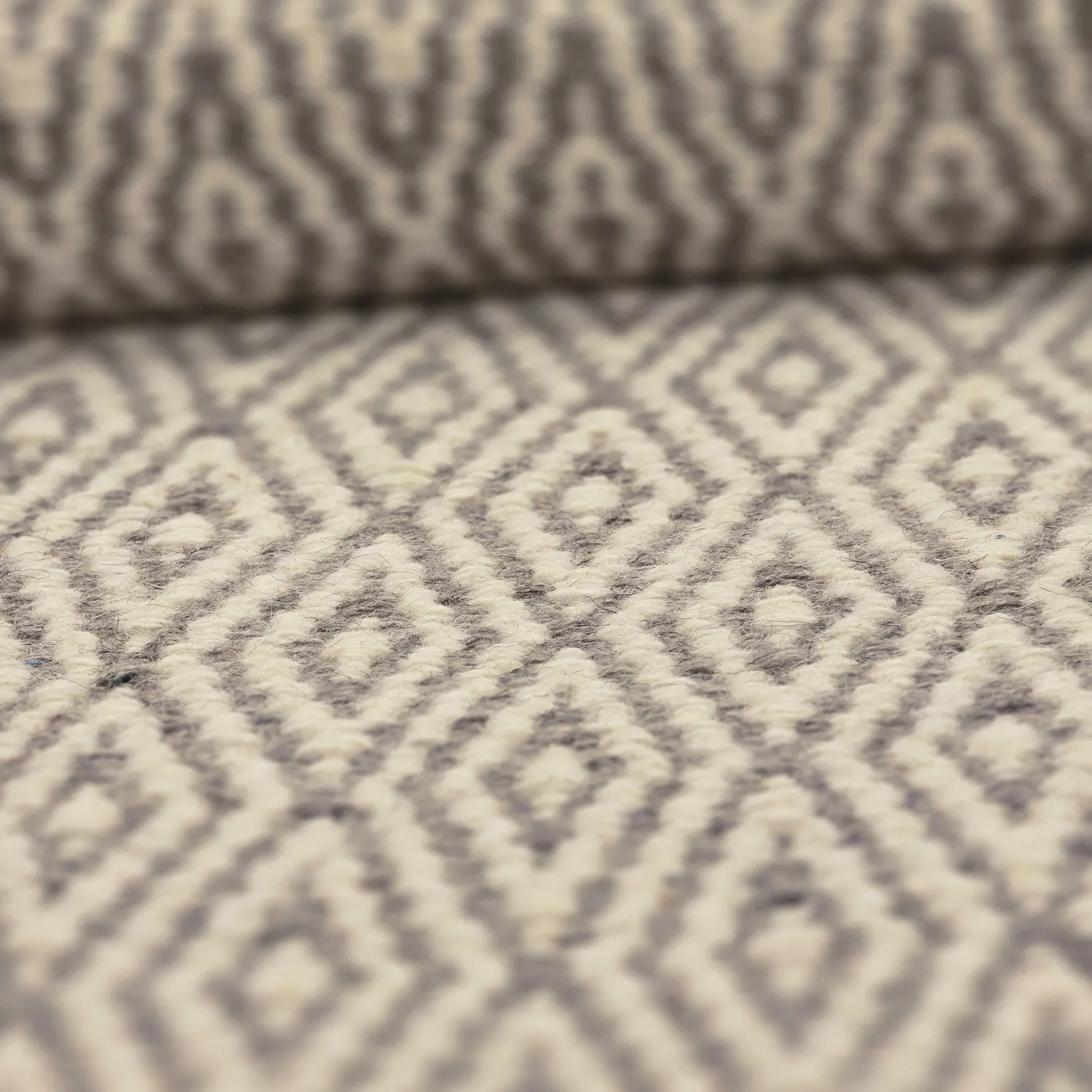 Gyapjúszőnyeg - Monastir (szürke/fehér)