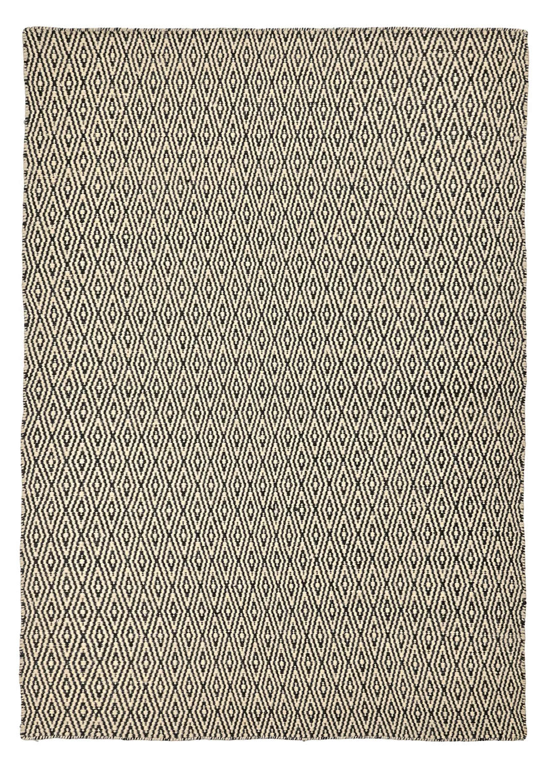 Gyapjúszőnyeg - Monastir (fekete/fehér)