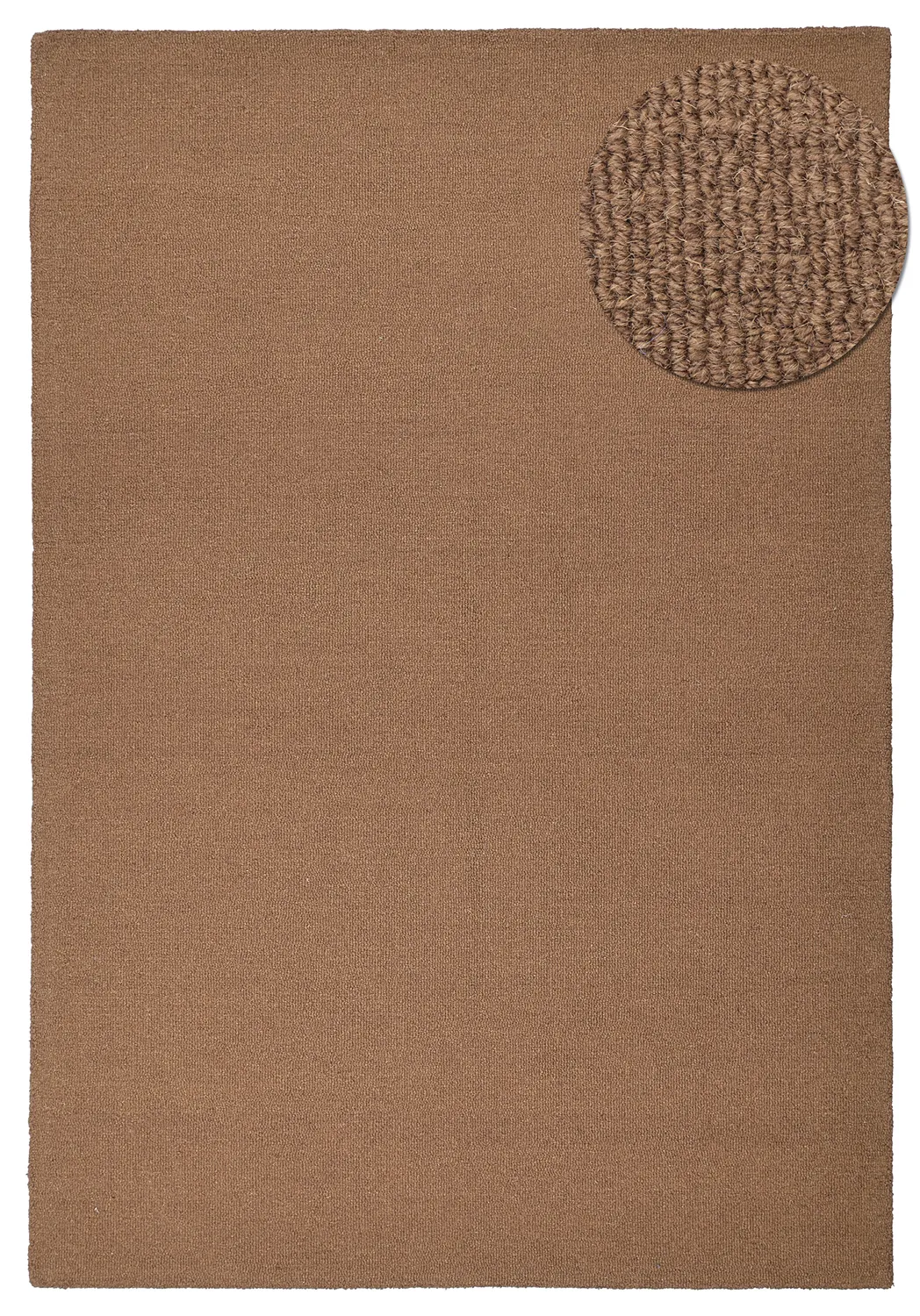 Gyapjúszőnyeg - Montmartre Loop Handtufted Wool (barna)