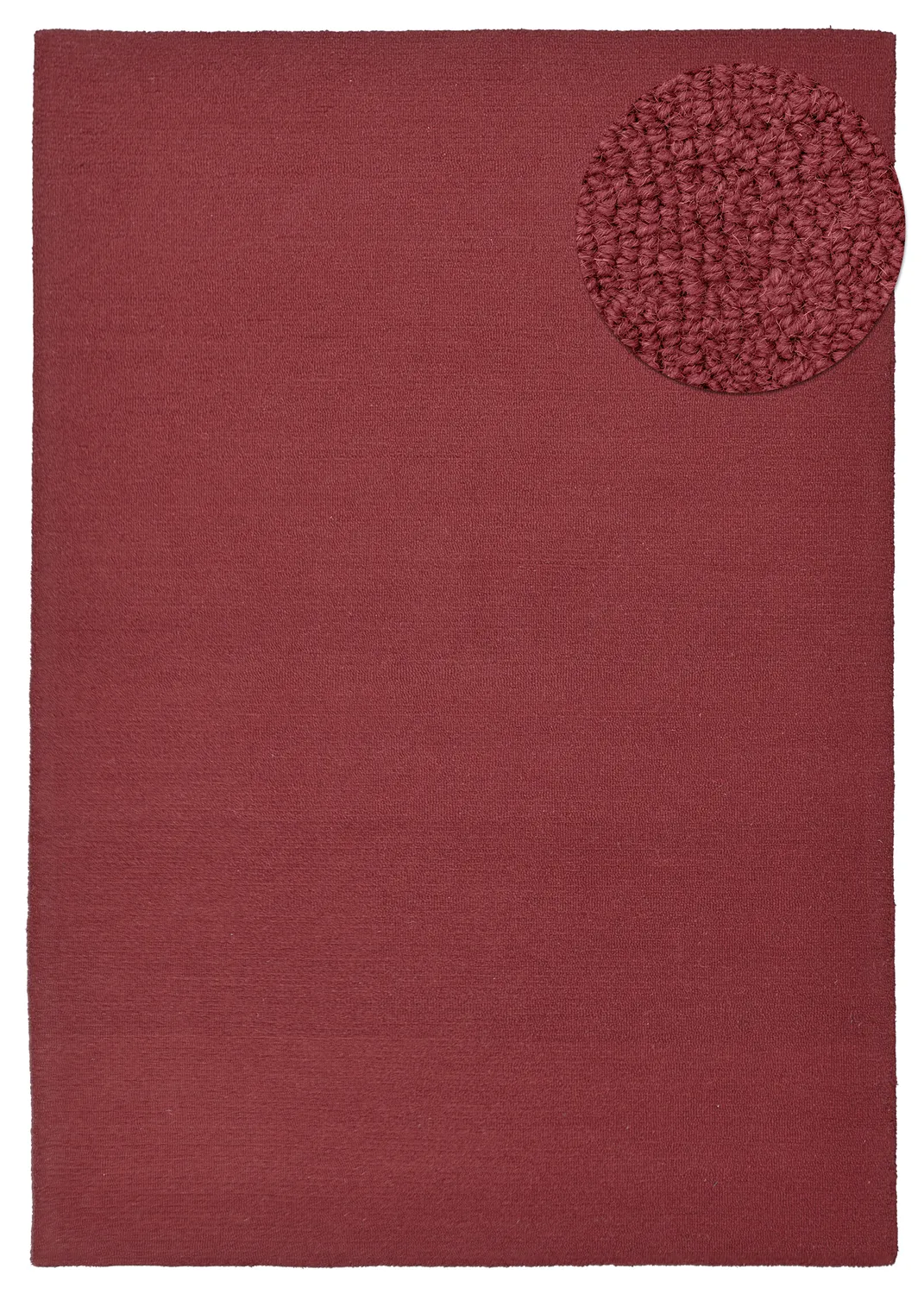 Gyapjúszőnyeg - Montmartre Loop Handtufted Wool (burgundia)