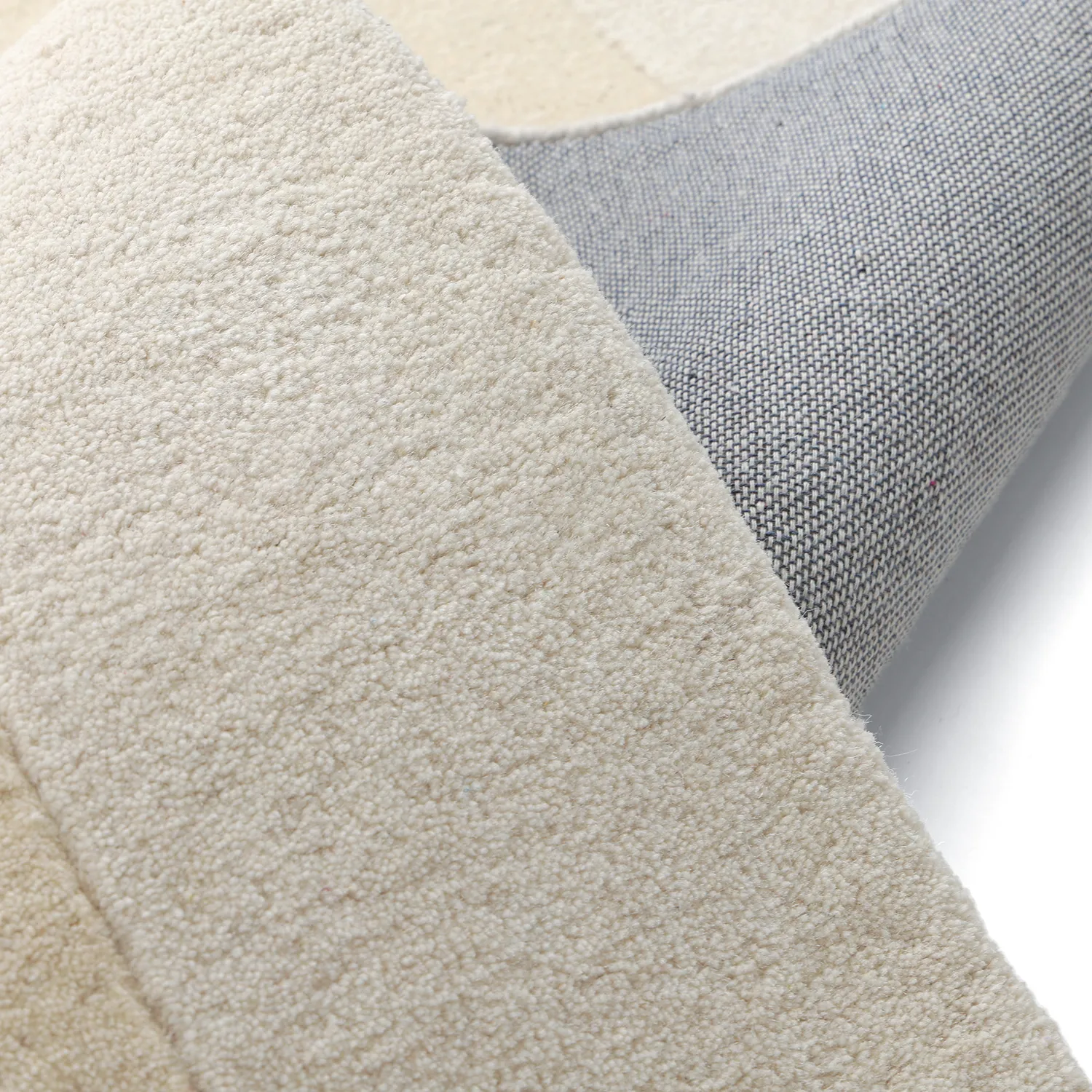 Gyapjúszőnyeg - Puri Hand Tufted Wool Premium (krém/fehér)