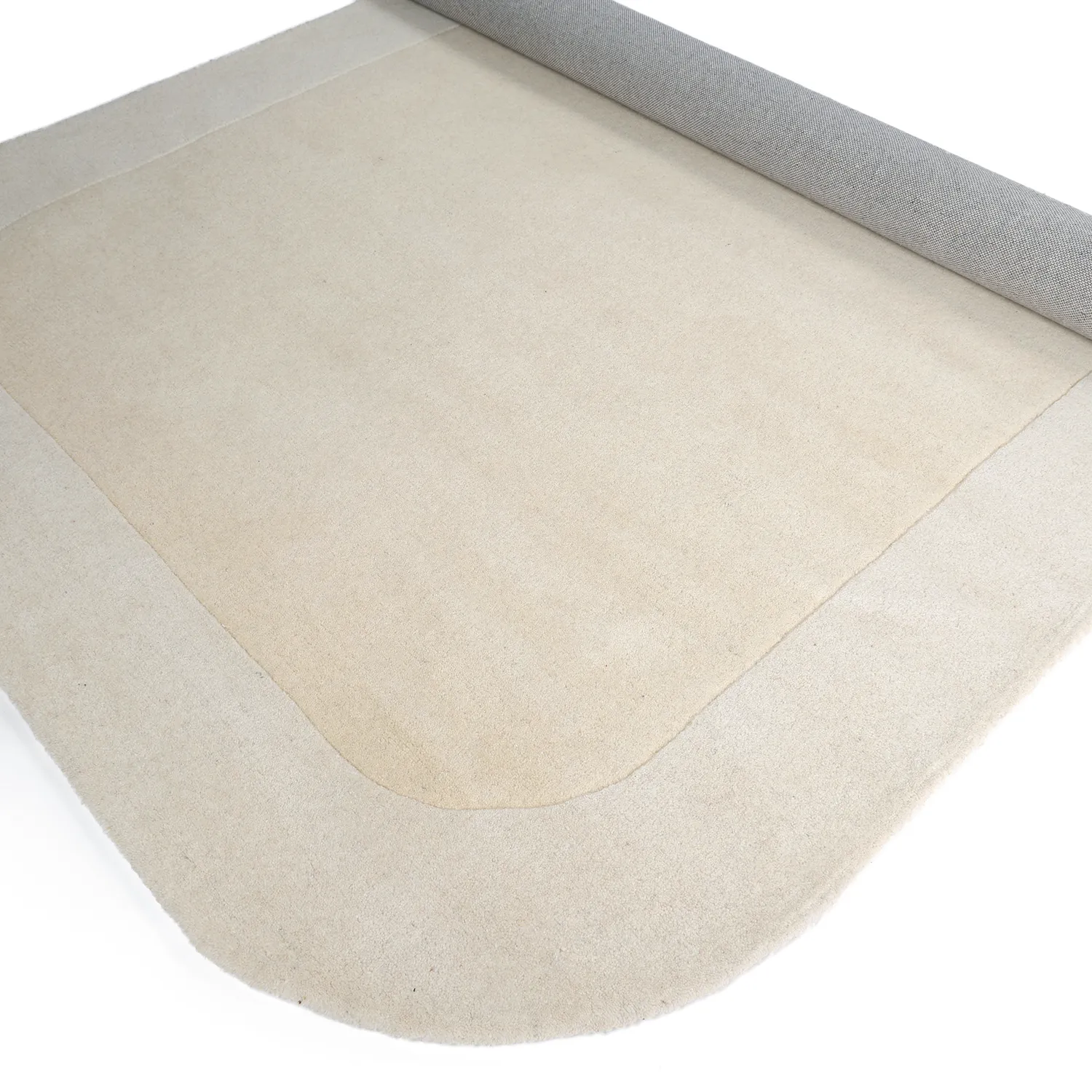 Gyapjúszőnyeg - Puri Hand Tufted Wool Premium (krém/fehér)