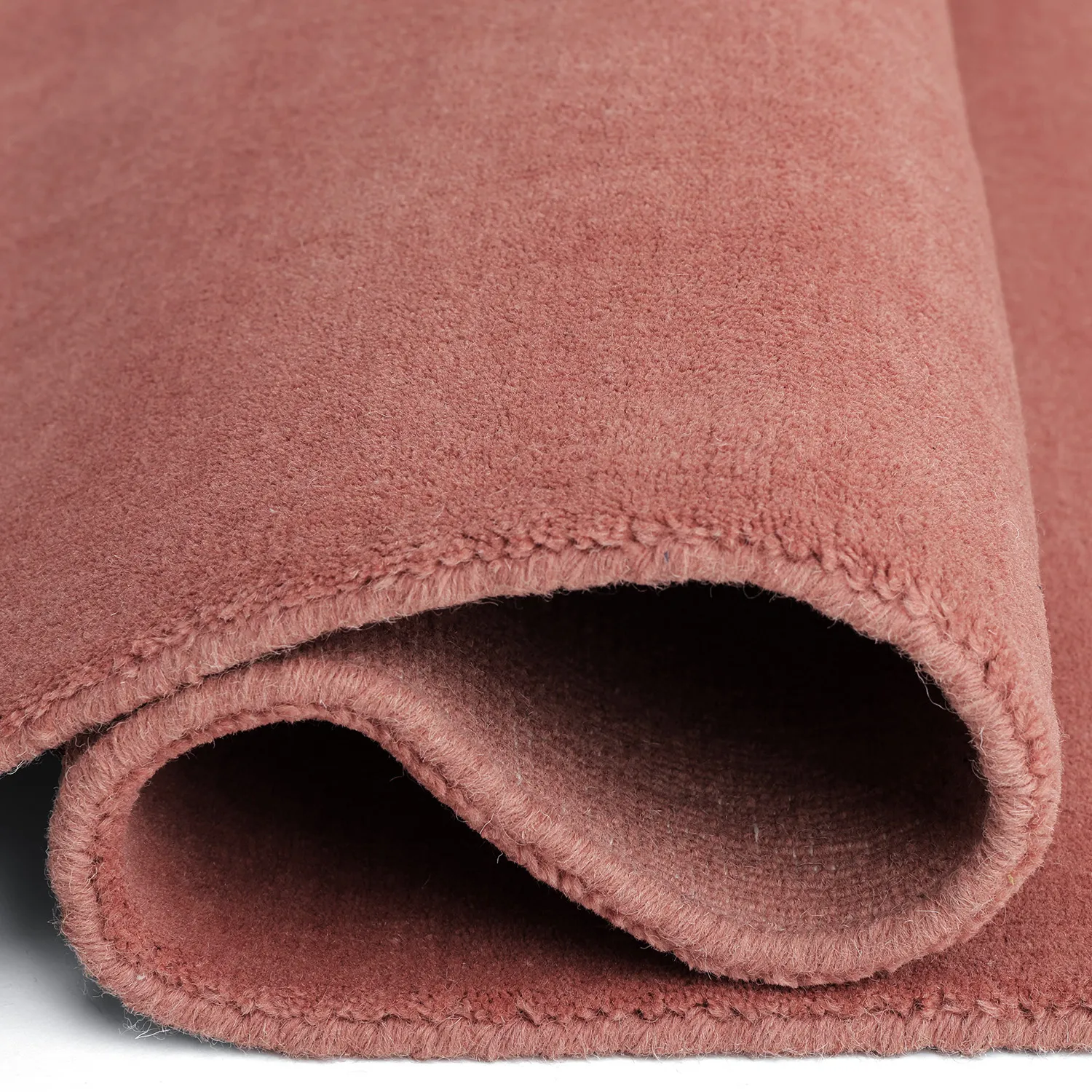 Gyapjúszőnyeg - Rozel Handloom Wool Premium (poros vörös)
