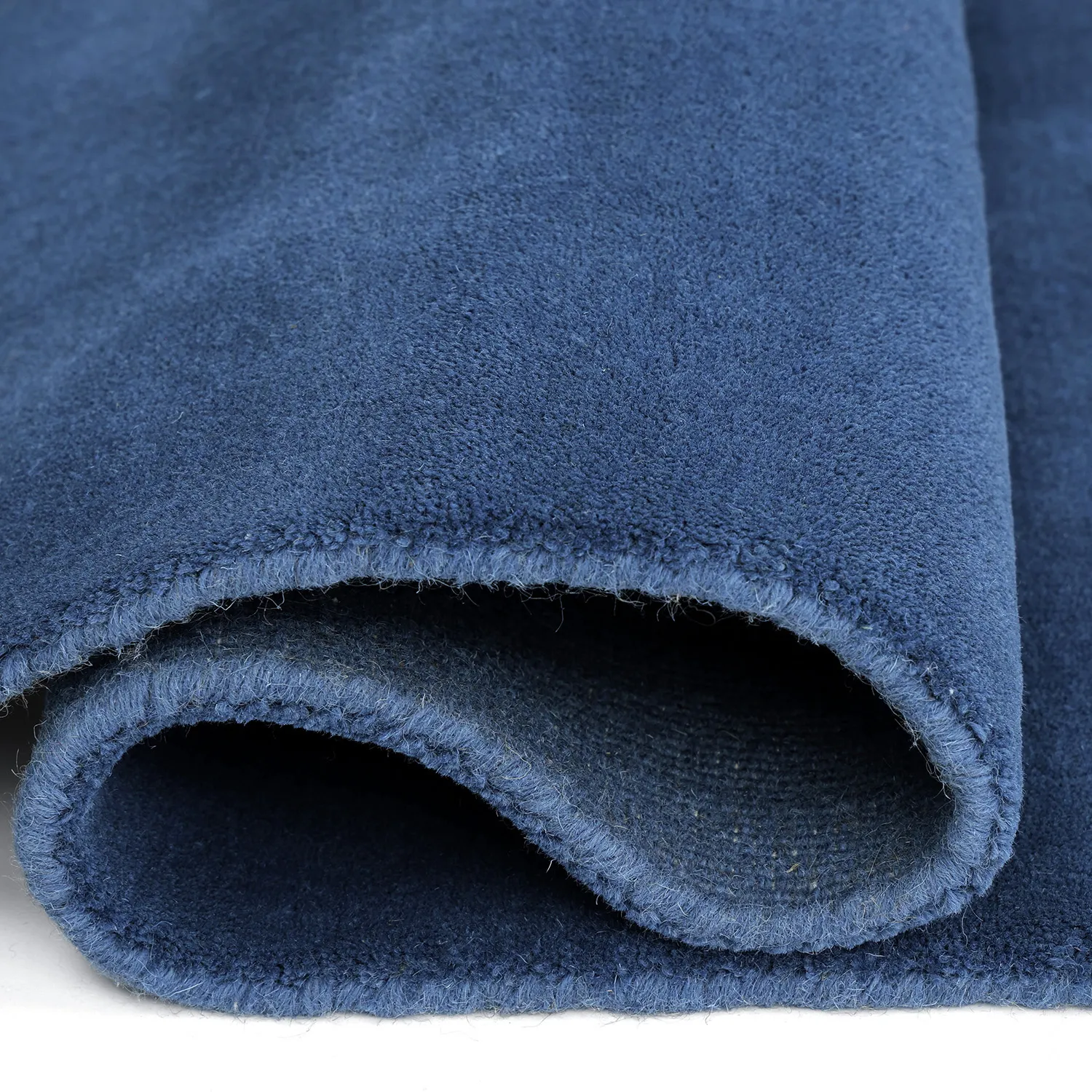 Gyapjúszőnyeg - Rozel Handloom Wool Premium (sötétkék)