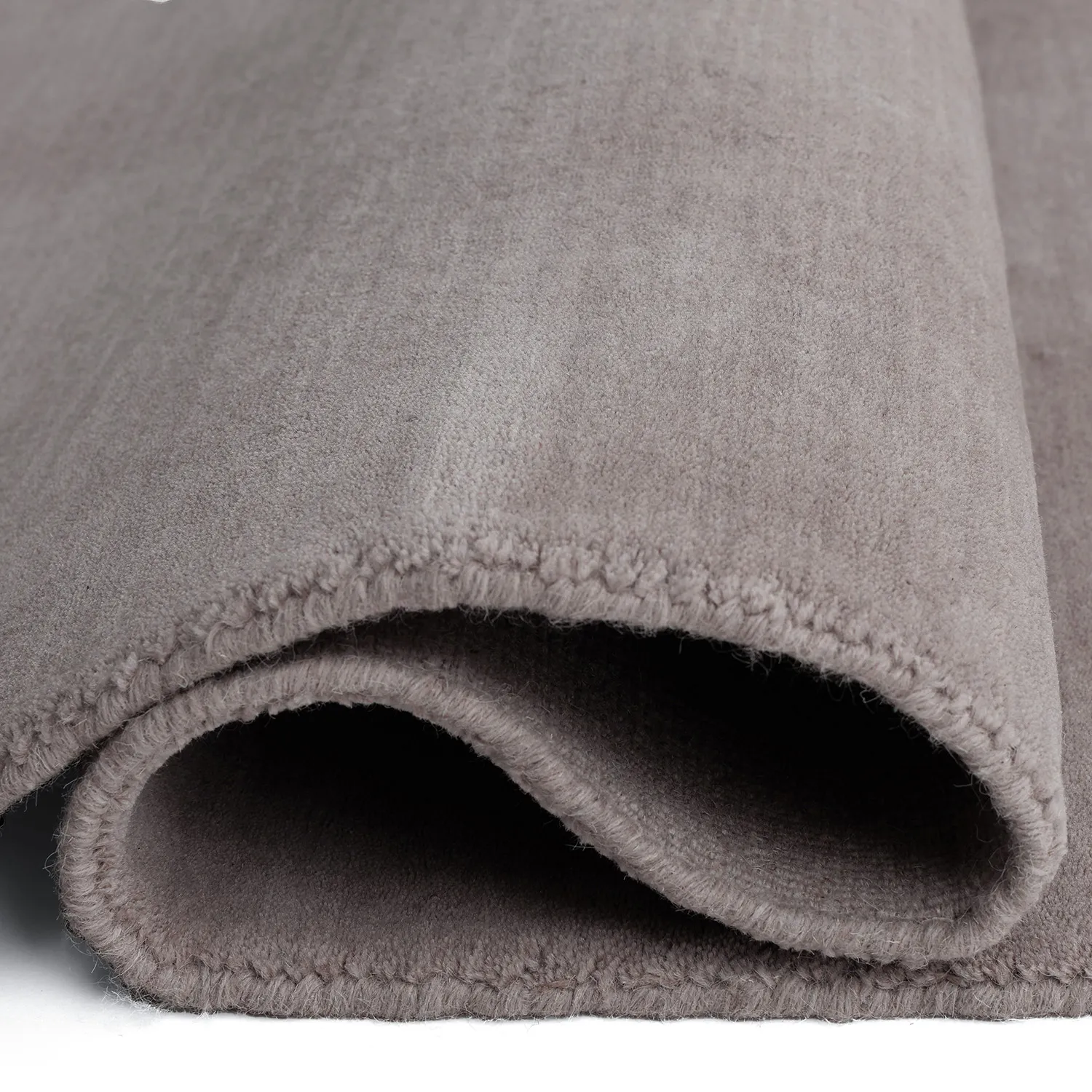 Gyapjúszőnyeg - Rozel Handloom Wool Premium (világos taupe)