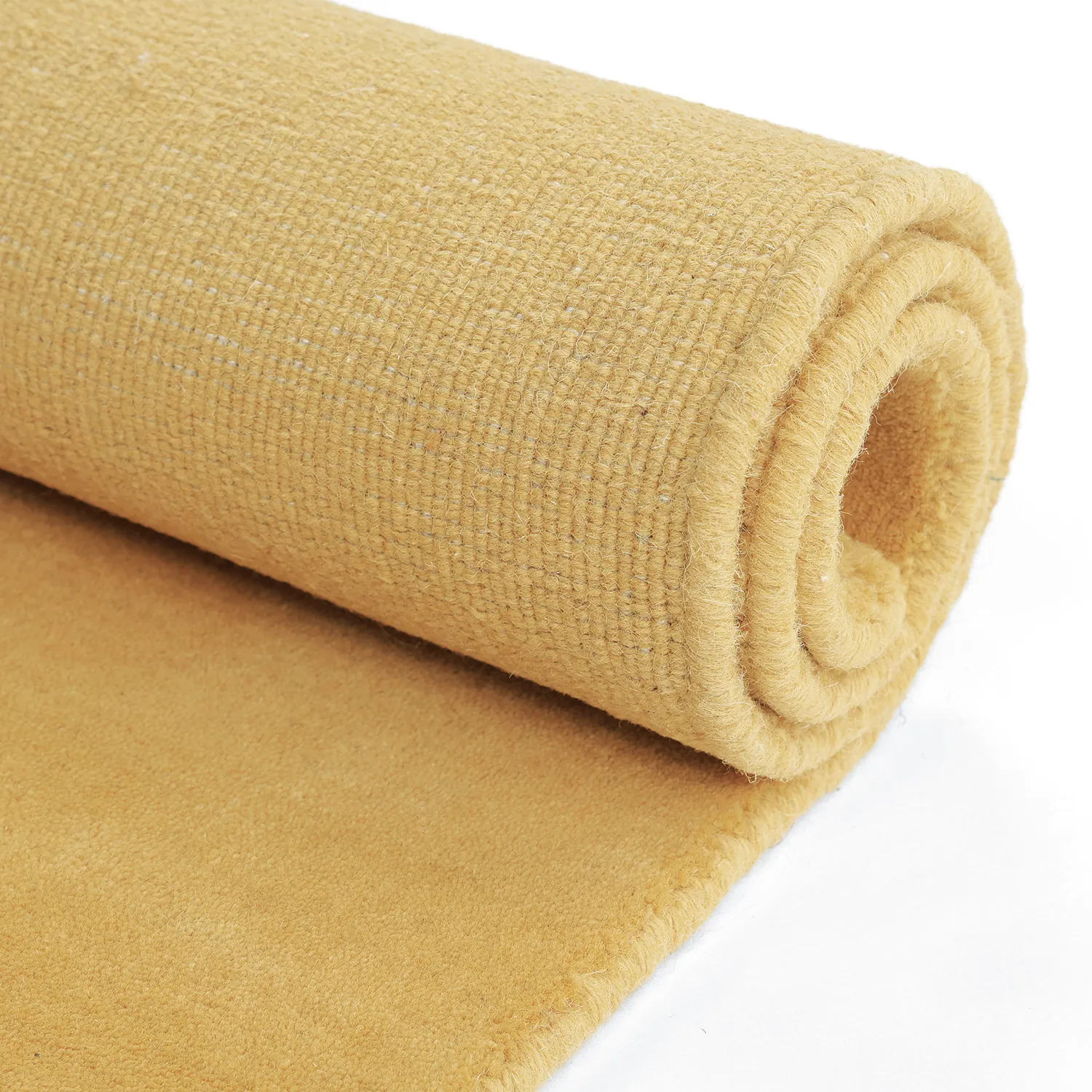 Gyapjúszőnyeg - Rozel Handloom Wool Premium (okker)