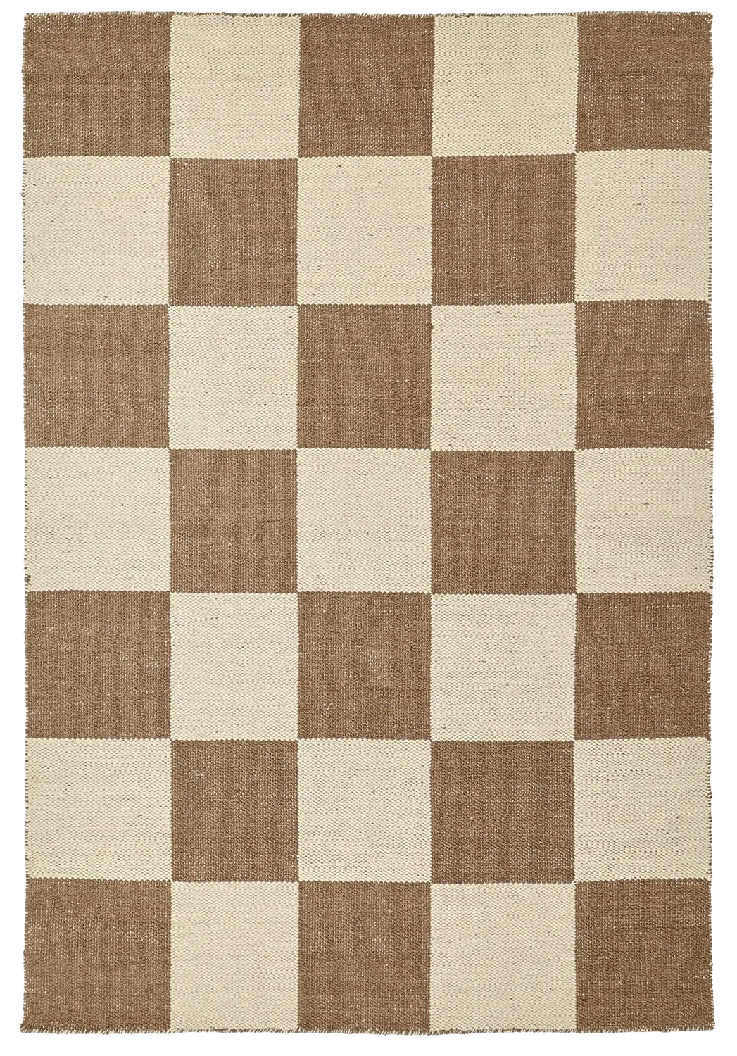 Gyapjúszőnyeg - Scacco (barna/bézs)