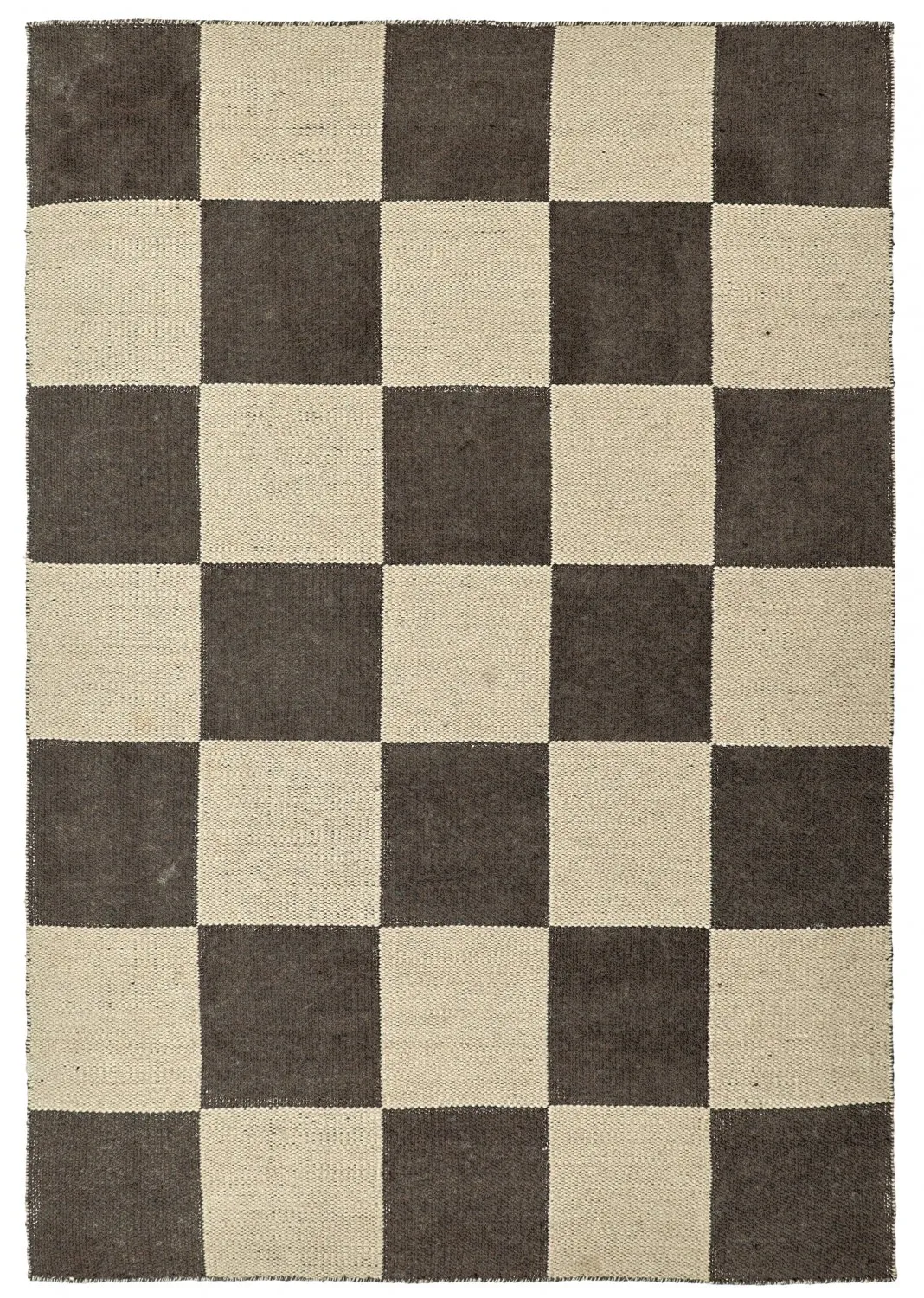 Gyapjúszőnyeg - Scacco (fekete/bézs)