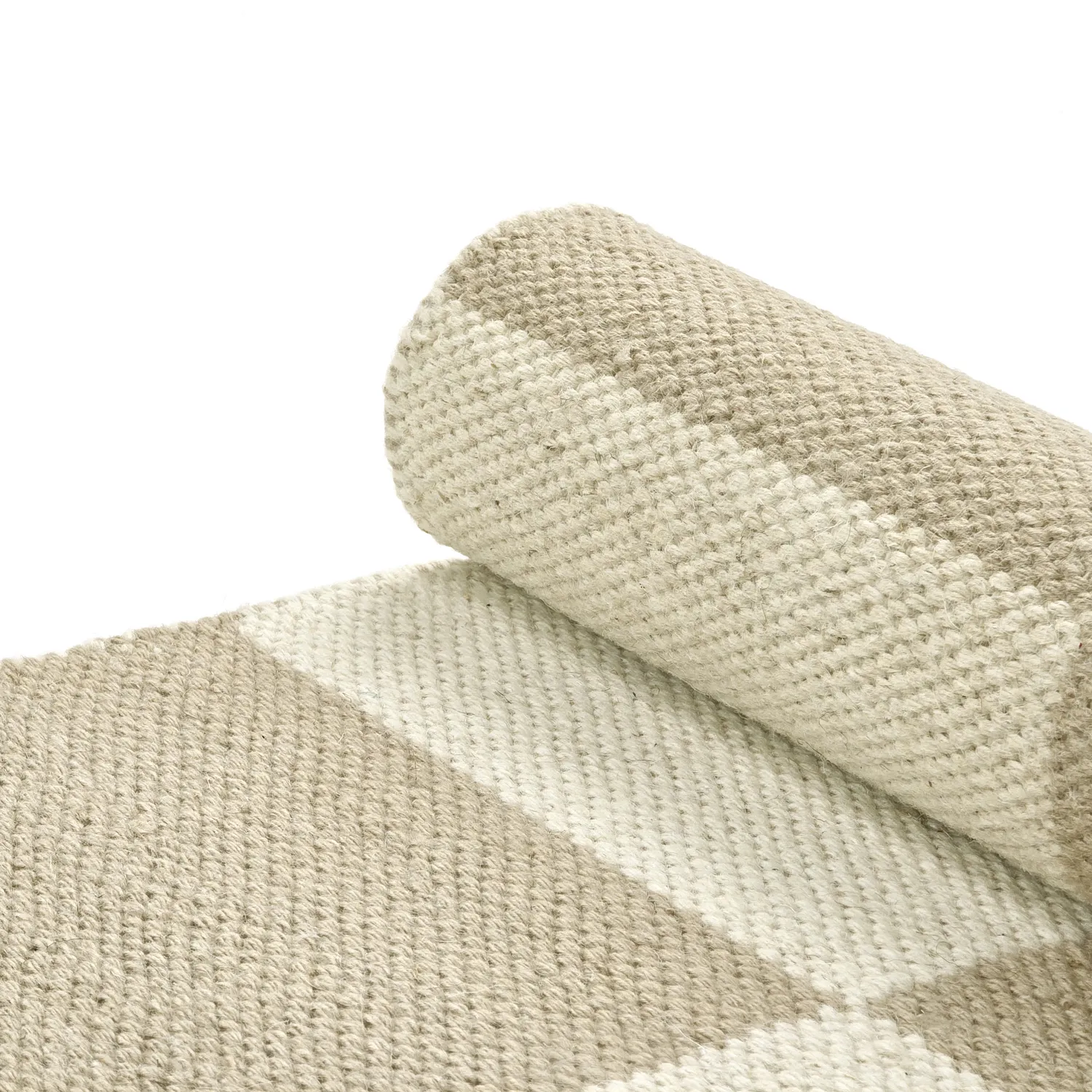 Gyapjúszőnyeg - Scacco (fehér/bézs)