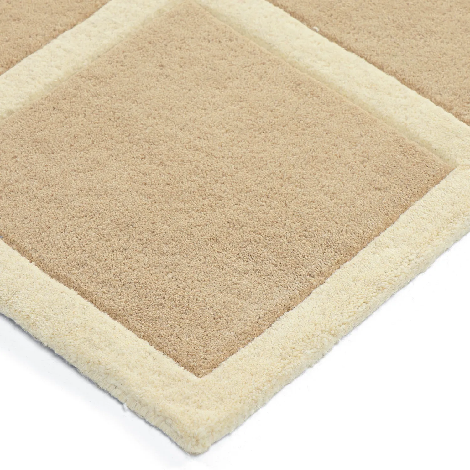 Gyapjúszőnyeg - Syl Hand Tufted Wool Premium (bézs/krém)