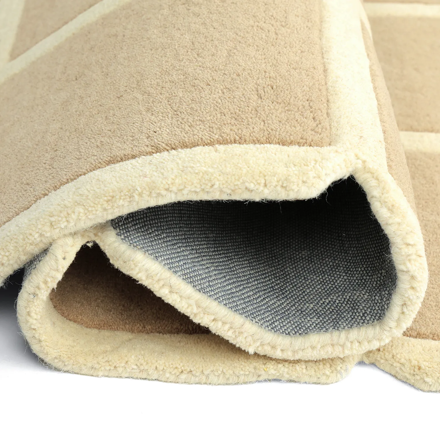 Gyapjúszőnyeg - Syl Hand Tufted Wool Premium (bézs/krém)
