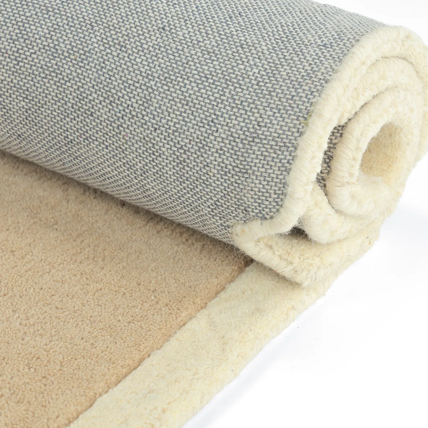 Gyapjúszőnyeg - Syl Hand Tufted Wool Premium (bézs/krém)