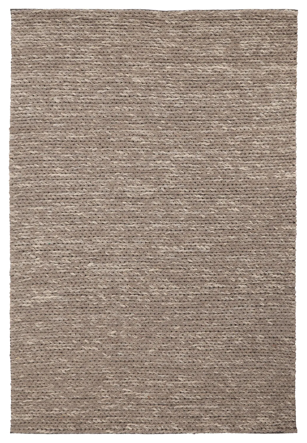 Gyapjúszőnyeg - Talvia Braided Wool (barna/bézs)
