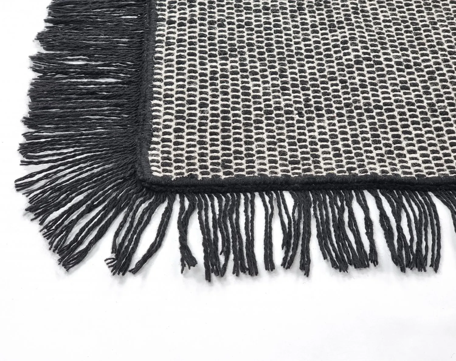 Gyapjúszőnyeg - Pike (fekete)