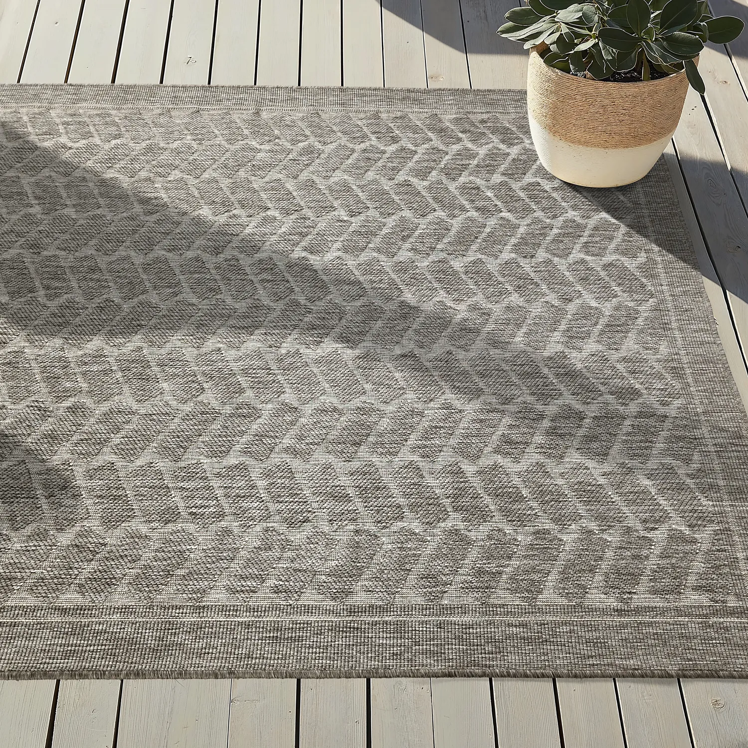 Beltéri és kültéri szőnyeg - Aria (szürke)