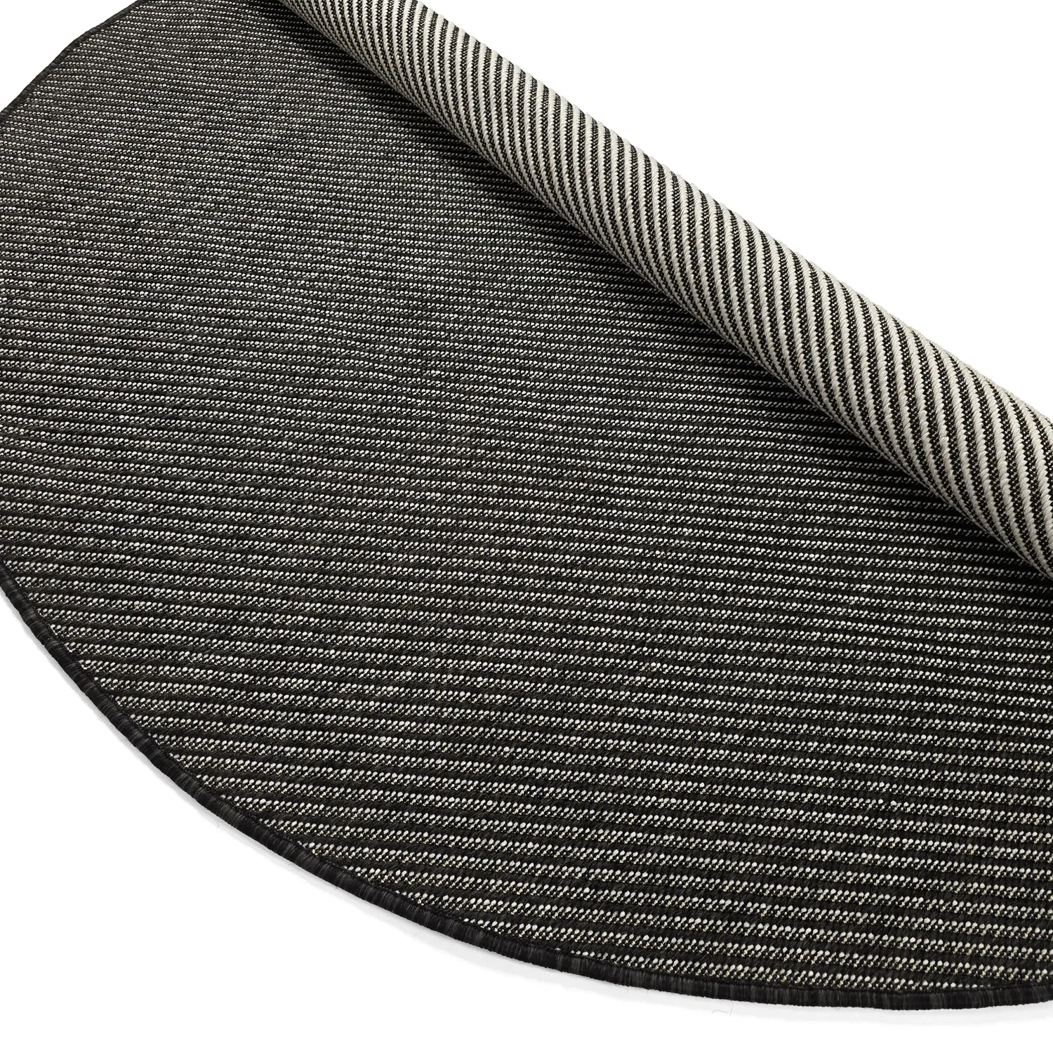 Kerek szőnyeg - Indoor/Outdoor Bennett (fekete)